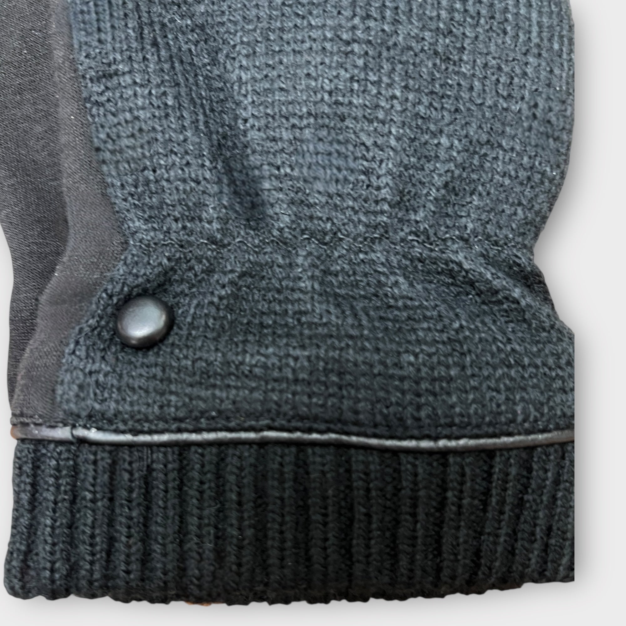 Guanti uomo in tessuto di lana touch