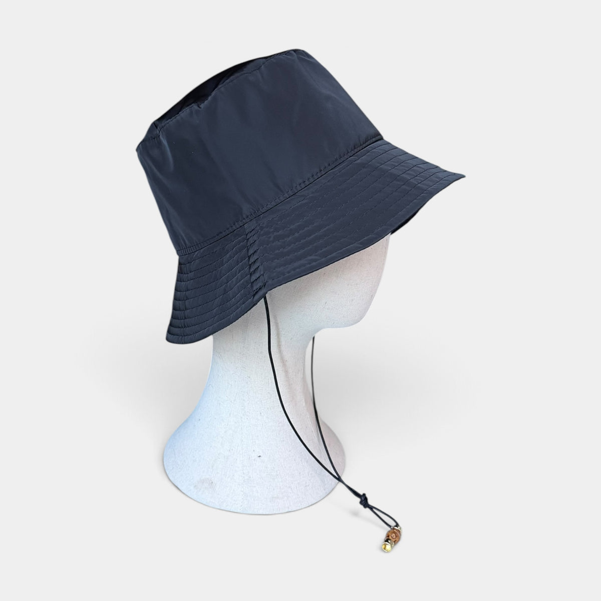 Cappello Bucket Donna Pescatore Impermeabile Con Laccetto Sottogola - Ripiegabile