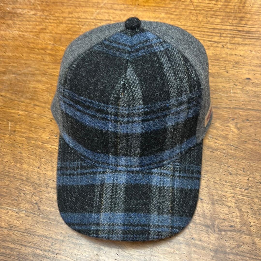 Baseball Stetson Shadow Plaid Grigio