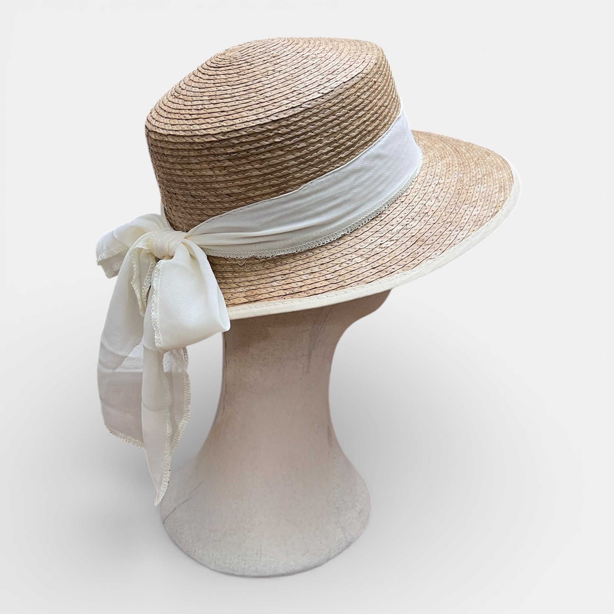 Cappello Da Donna Con Visiera Grande In Paglia