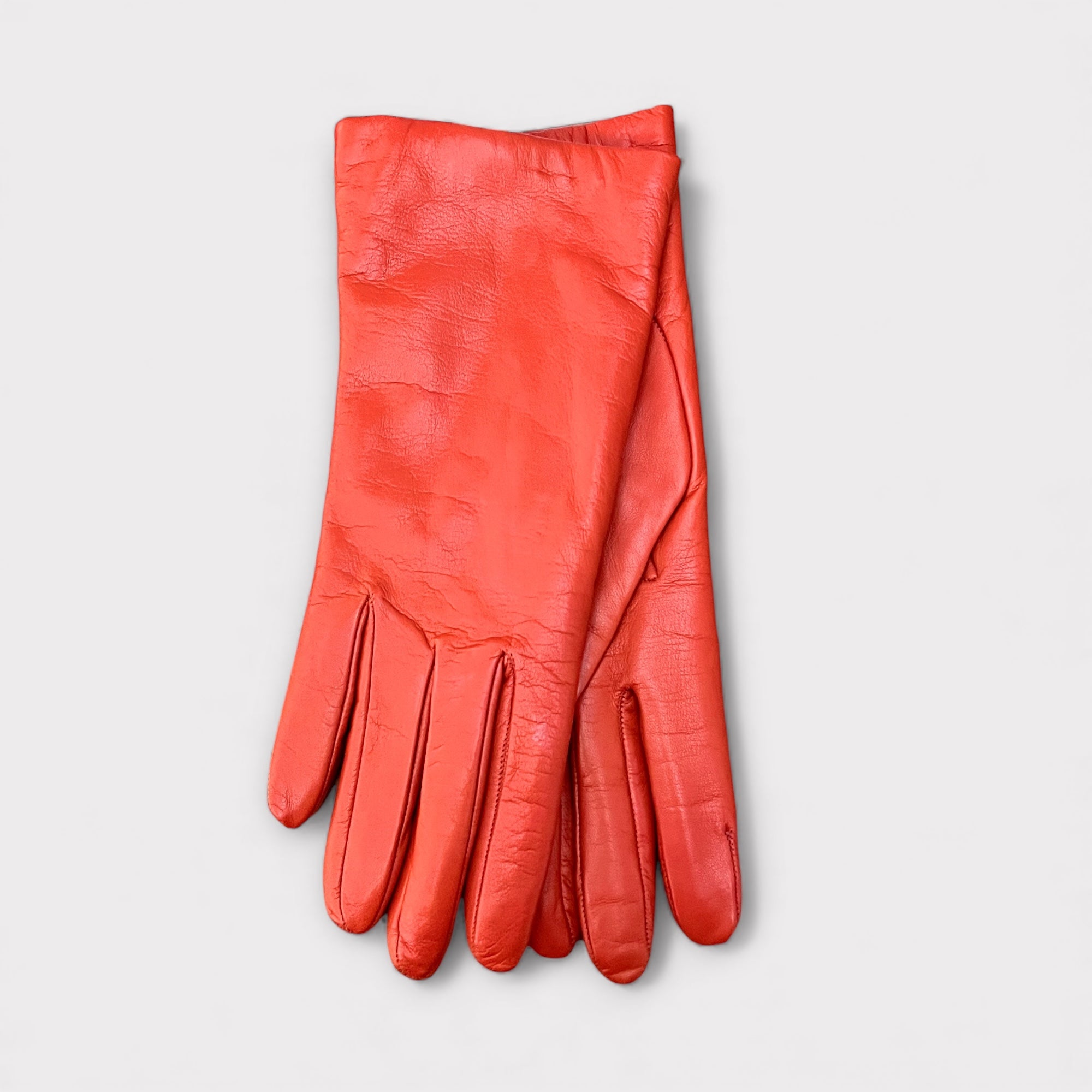 Guanti Donna In Pelle Fodera Cashmere