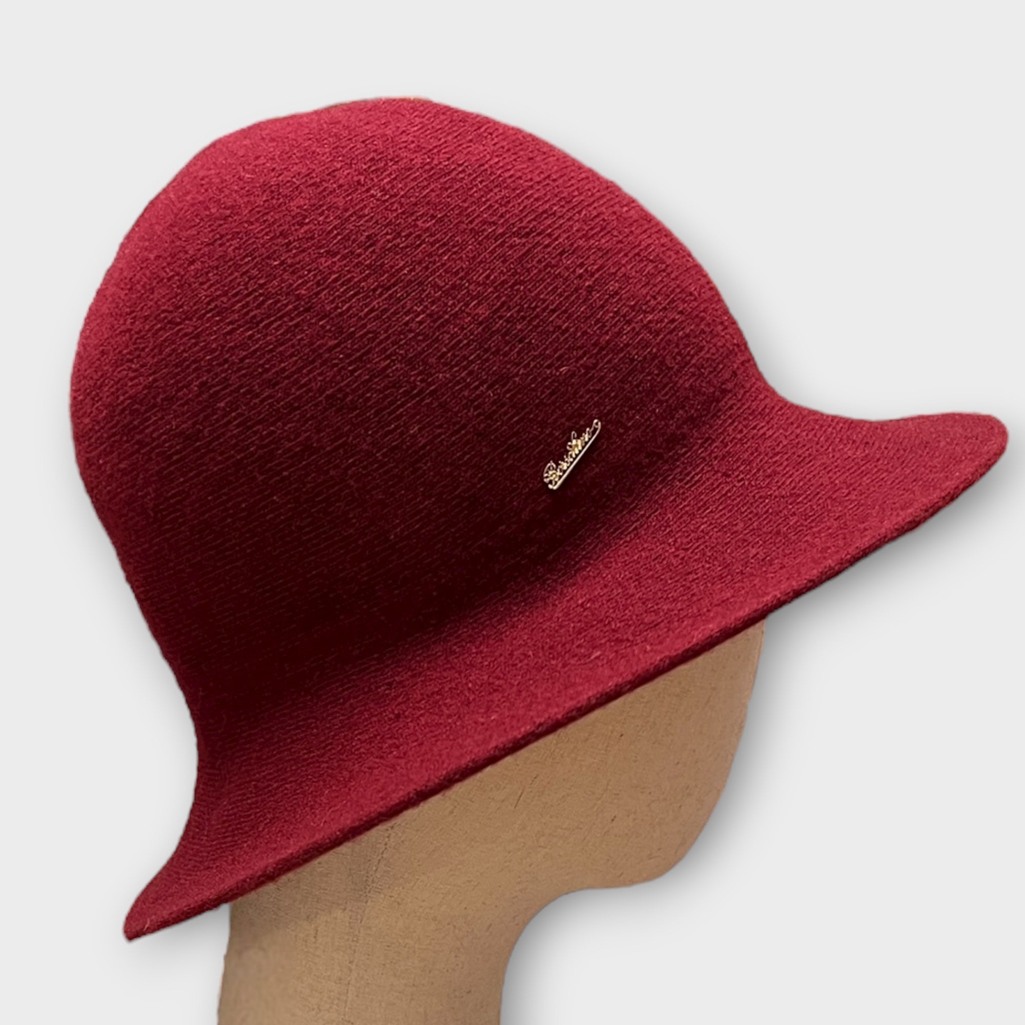 Cappello Donna In Maglia Con Ala Angelina Borsalino