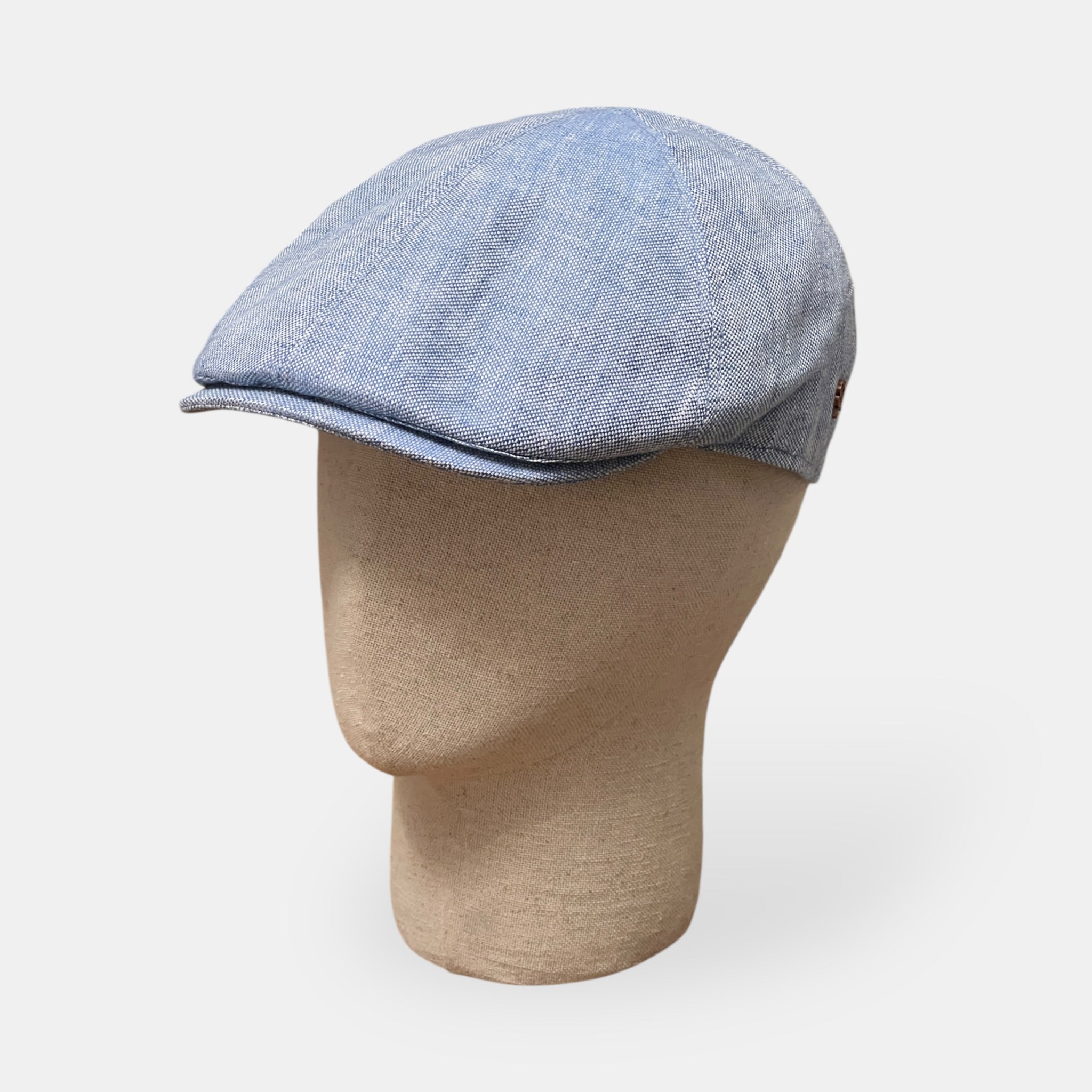 Coppola Uomo Estiva 6 Spicchi In Puro Lino Revertera - Cappelleria Bacca