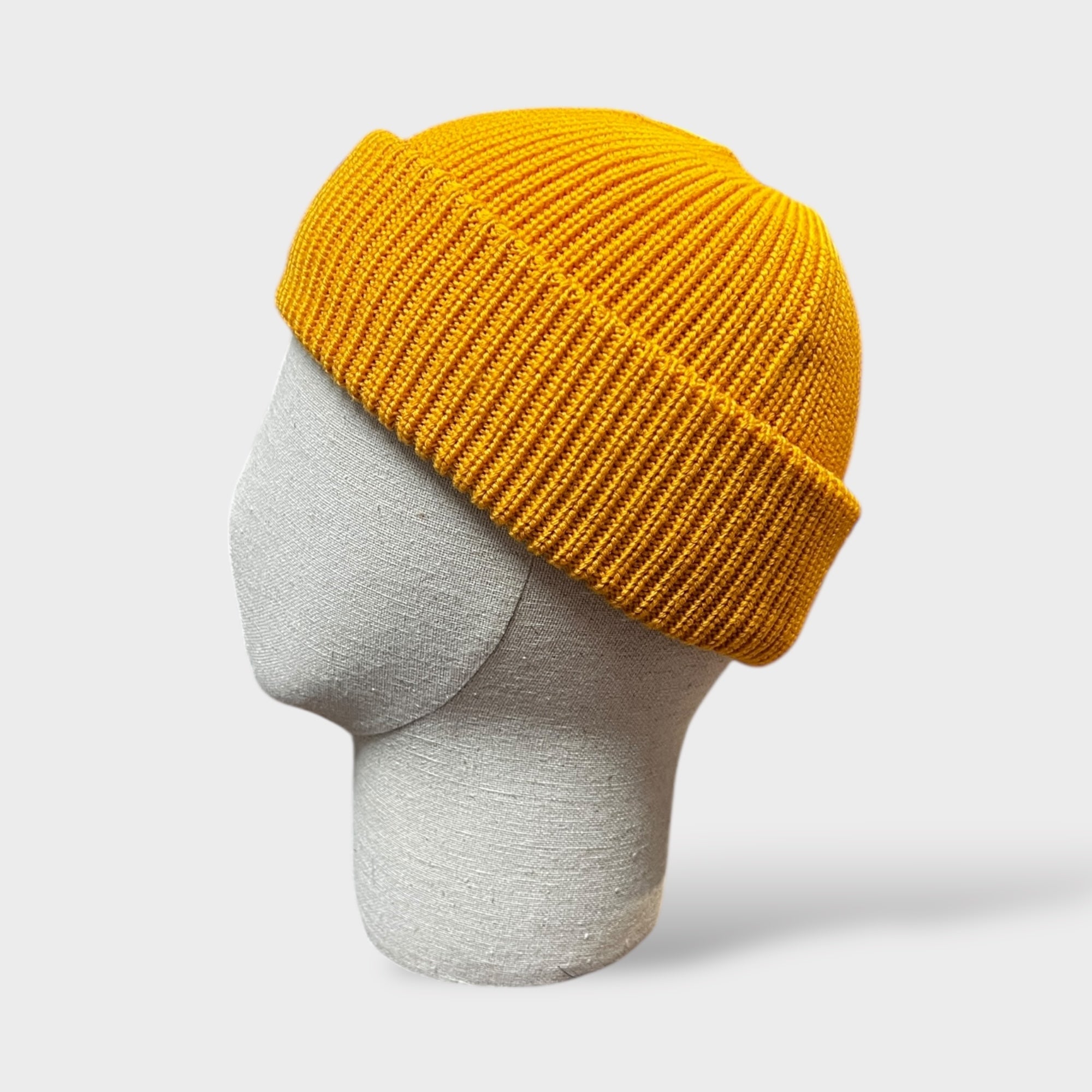 Berretto In maglia 100% lana extrafine impermeabile