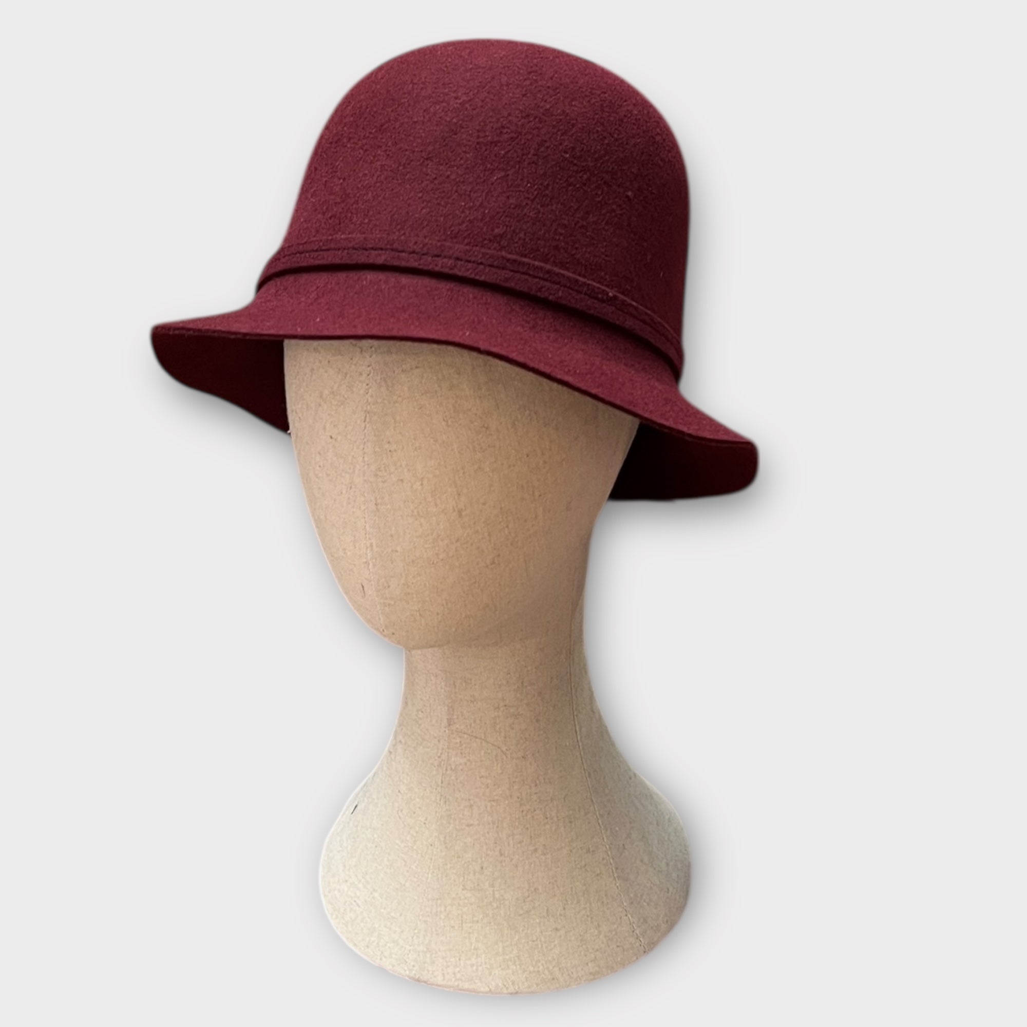 Cappello Cloche Donna In Feltro Di Lana