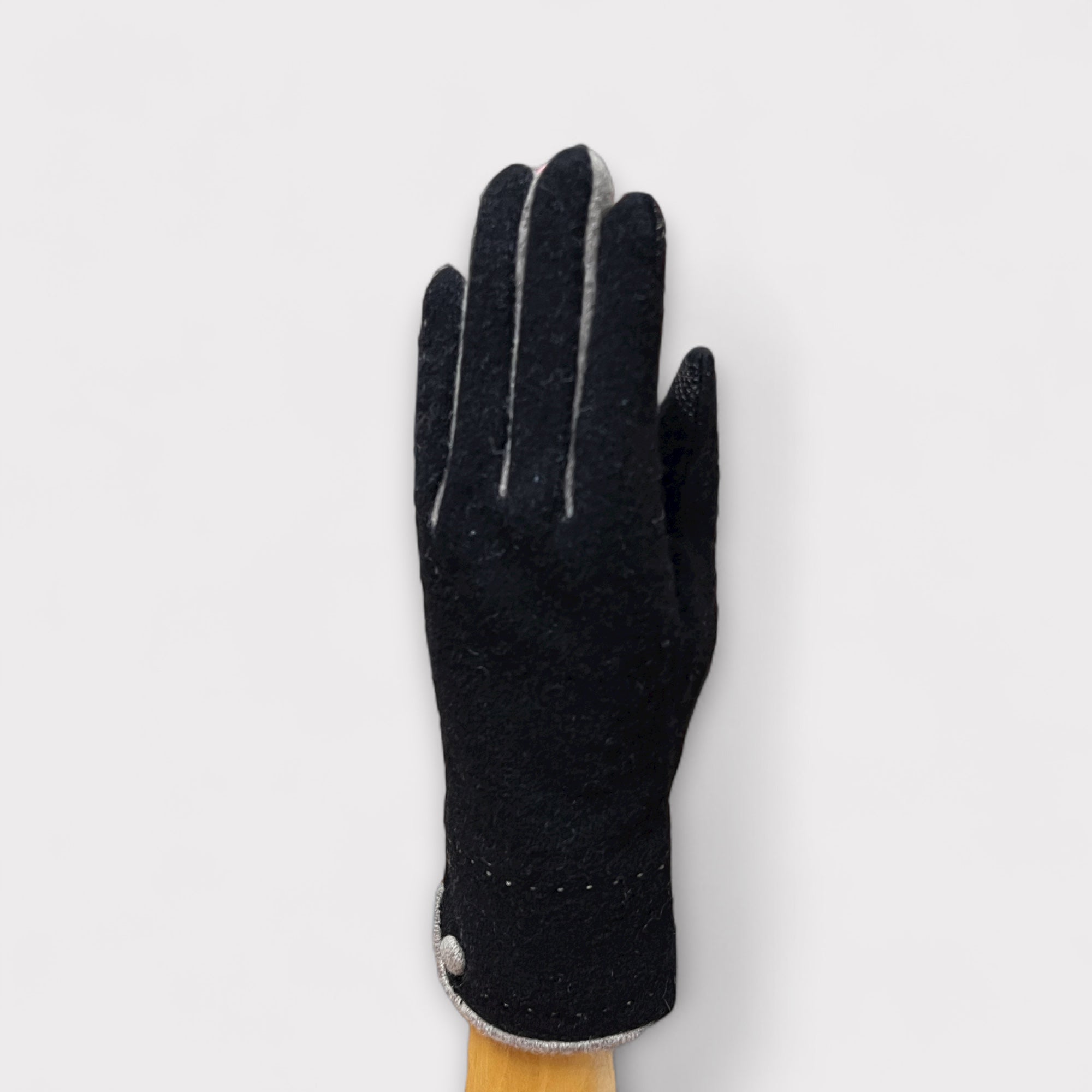 Guanto Donna Touch Screen In Tessuto lana cashmere