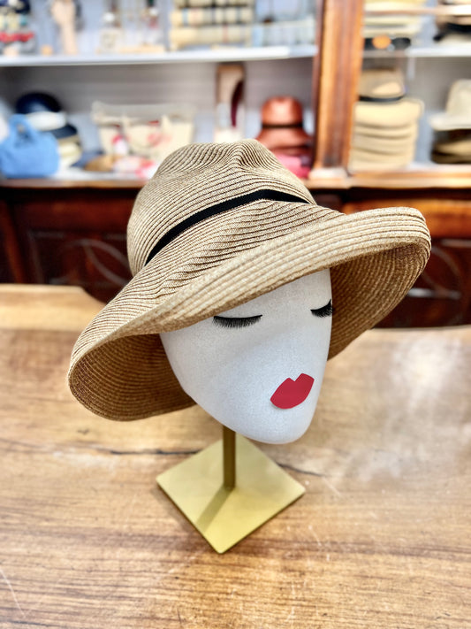 Cappello Donna In Paglia Pieghevole - Mature Ha - Boxed Hat