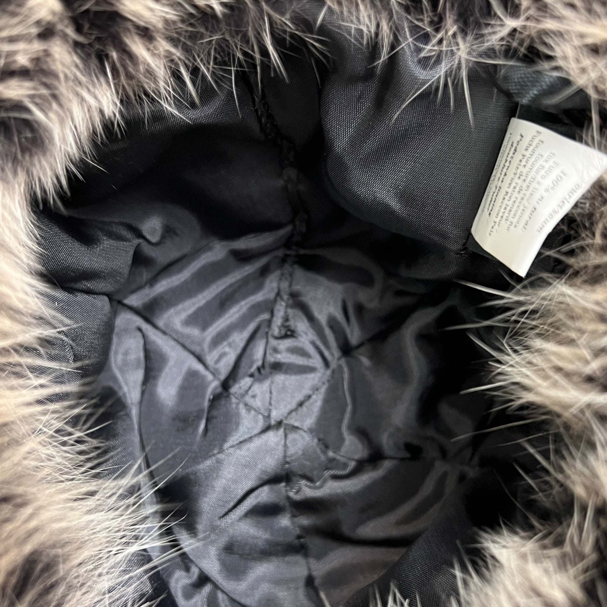 Colbacco In Pelle Di Agnello e Pelliccia Di Volpe