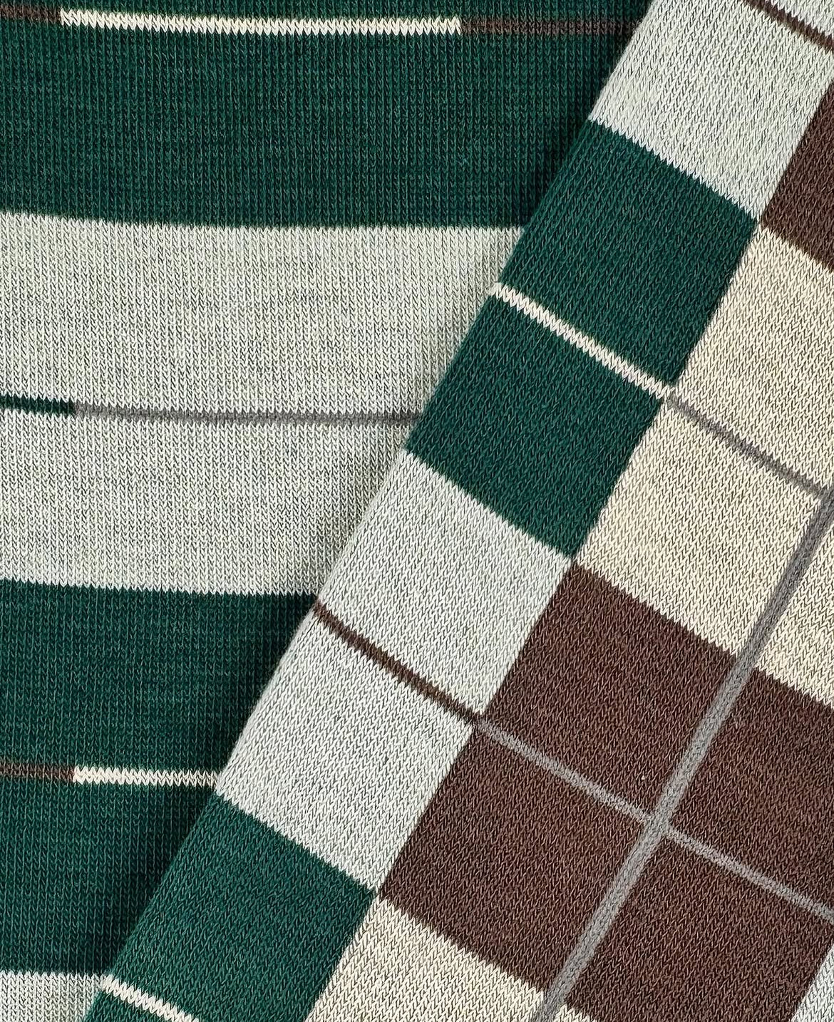 Calzini Spaiati In Cotone Greenery