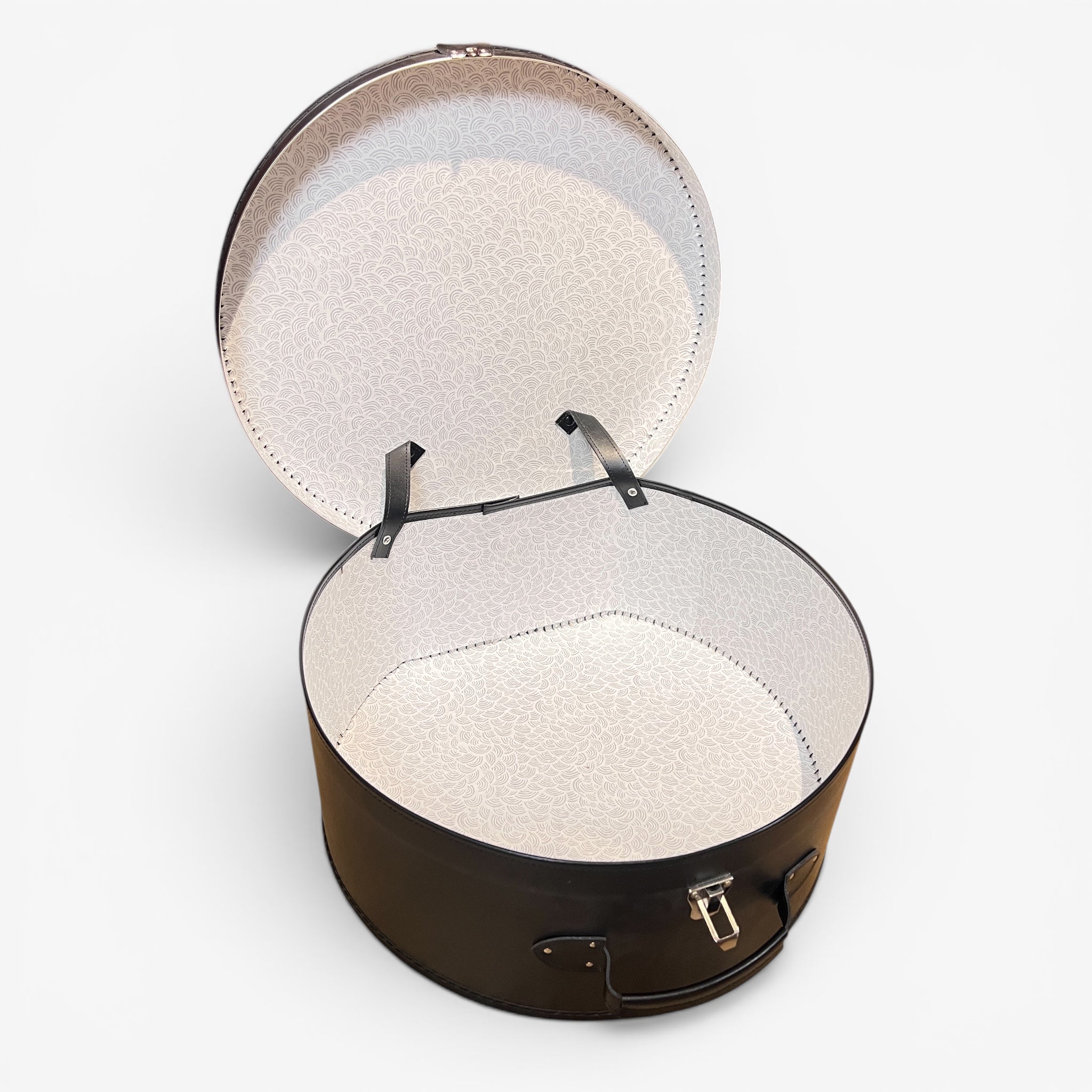 Scatola Cappelliera 49 cm x 46 cm x 21 cm Con Manico - Cappelleria Bacca