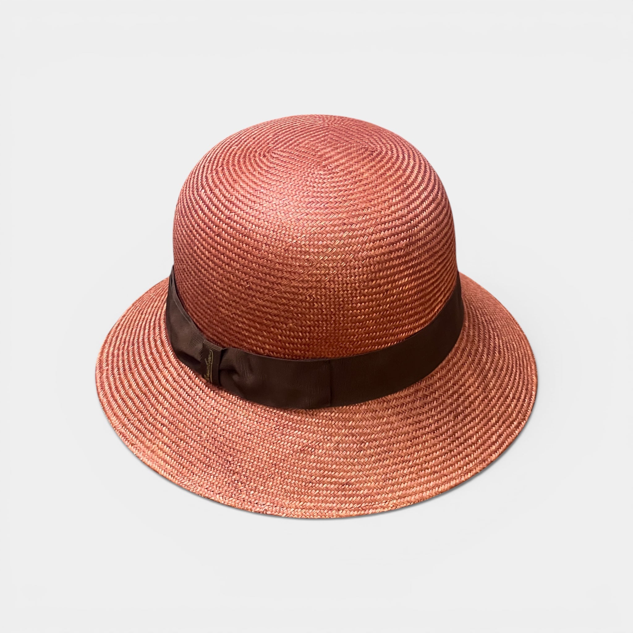 Cloche Anni 30 Borsalino col. Ruggine - Cappelleria Bacca
