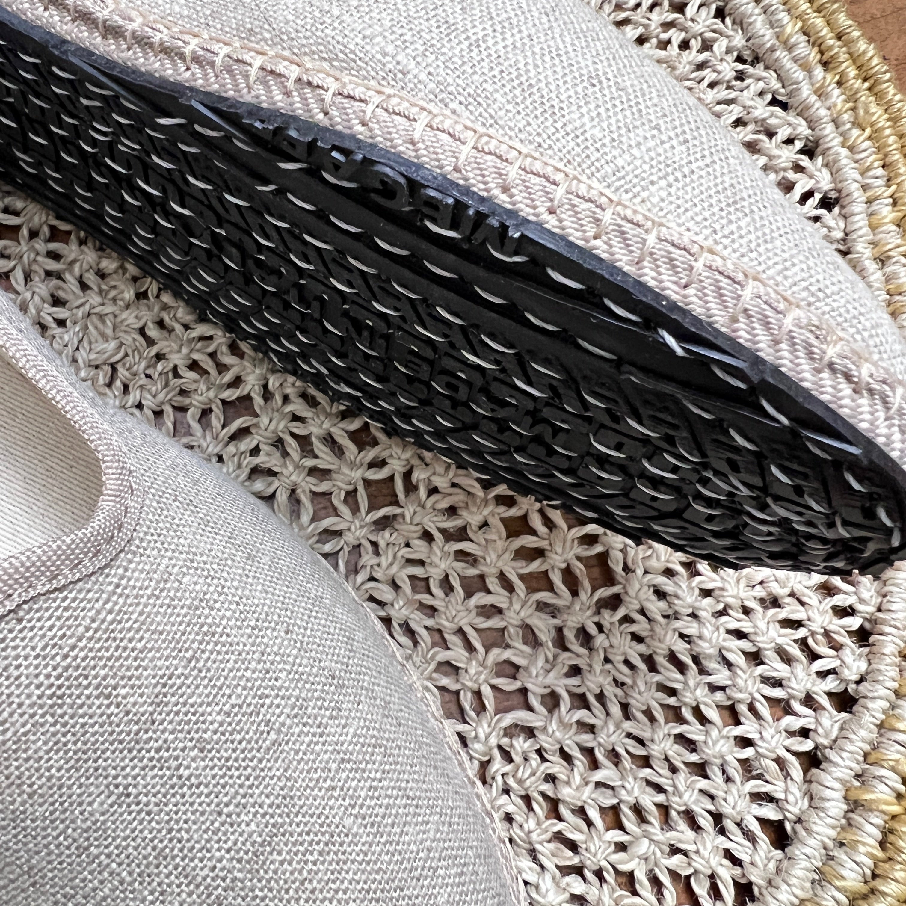 Friulane Originali In Lino Beige – 100% Made In Italy