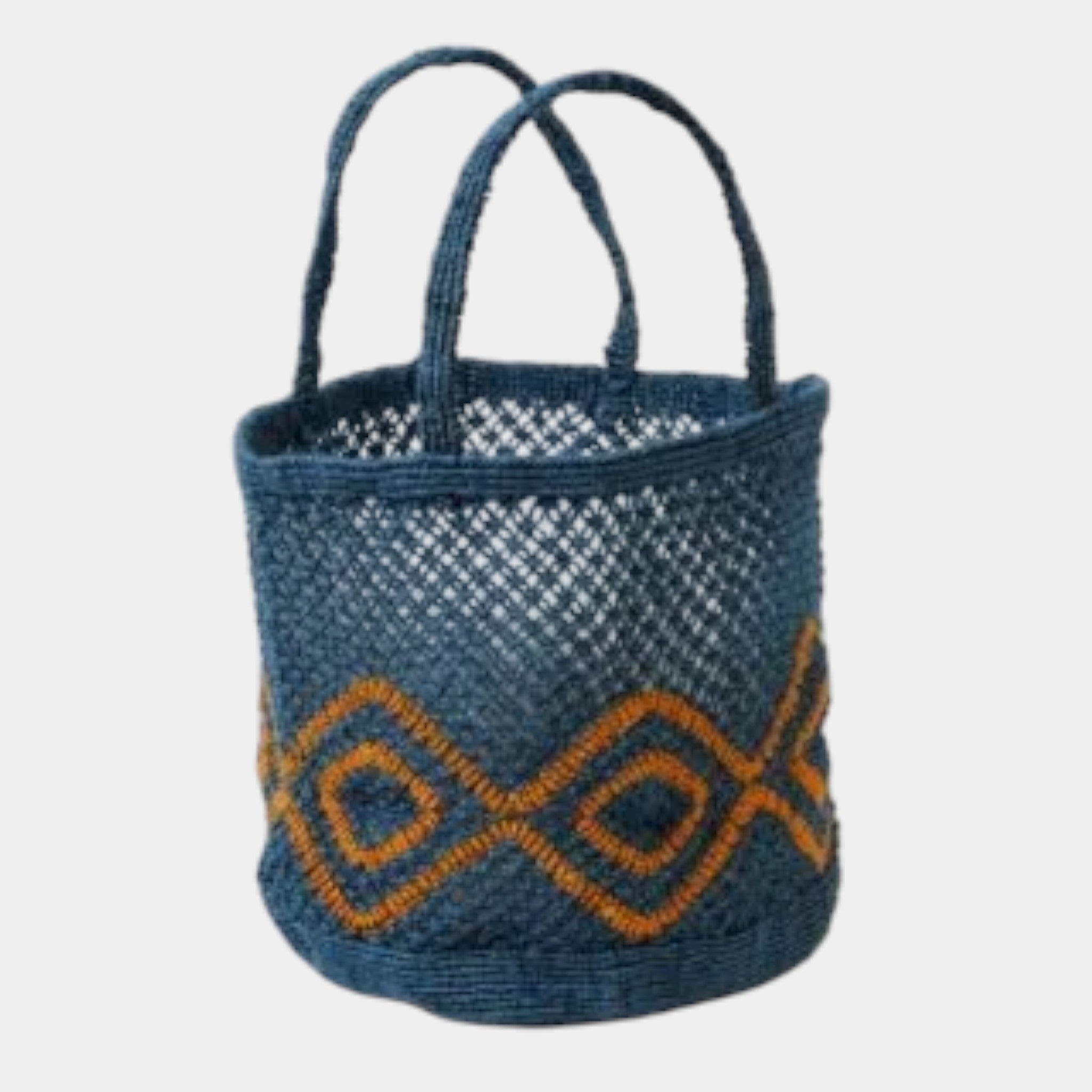 Handgemachte Makramee-Jutetaschen