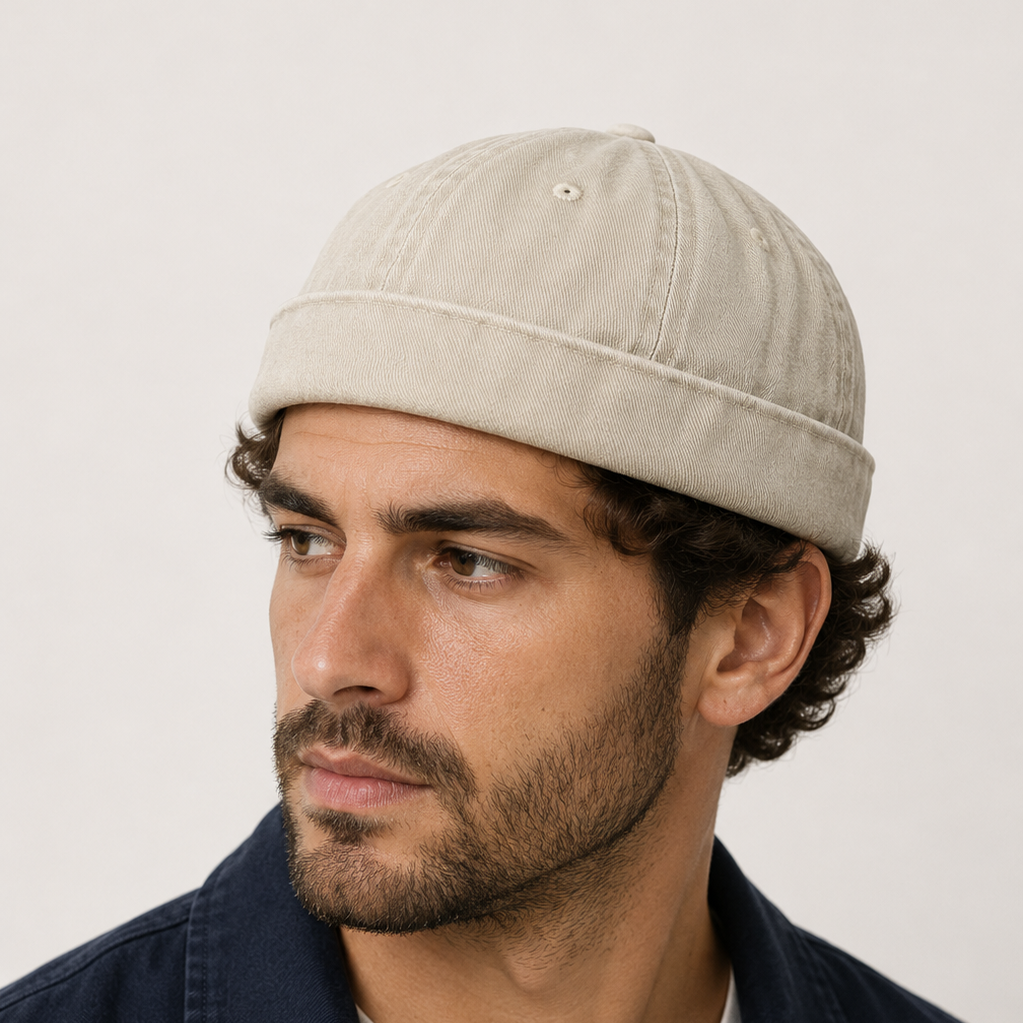 Docker In Puro Cotone Washed -Taglia Unica Regolabile