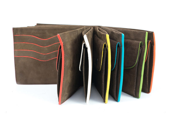 Portafoglio In Pelle Nabuk