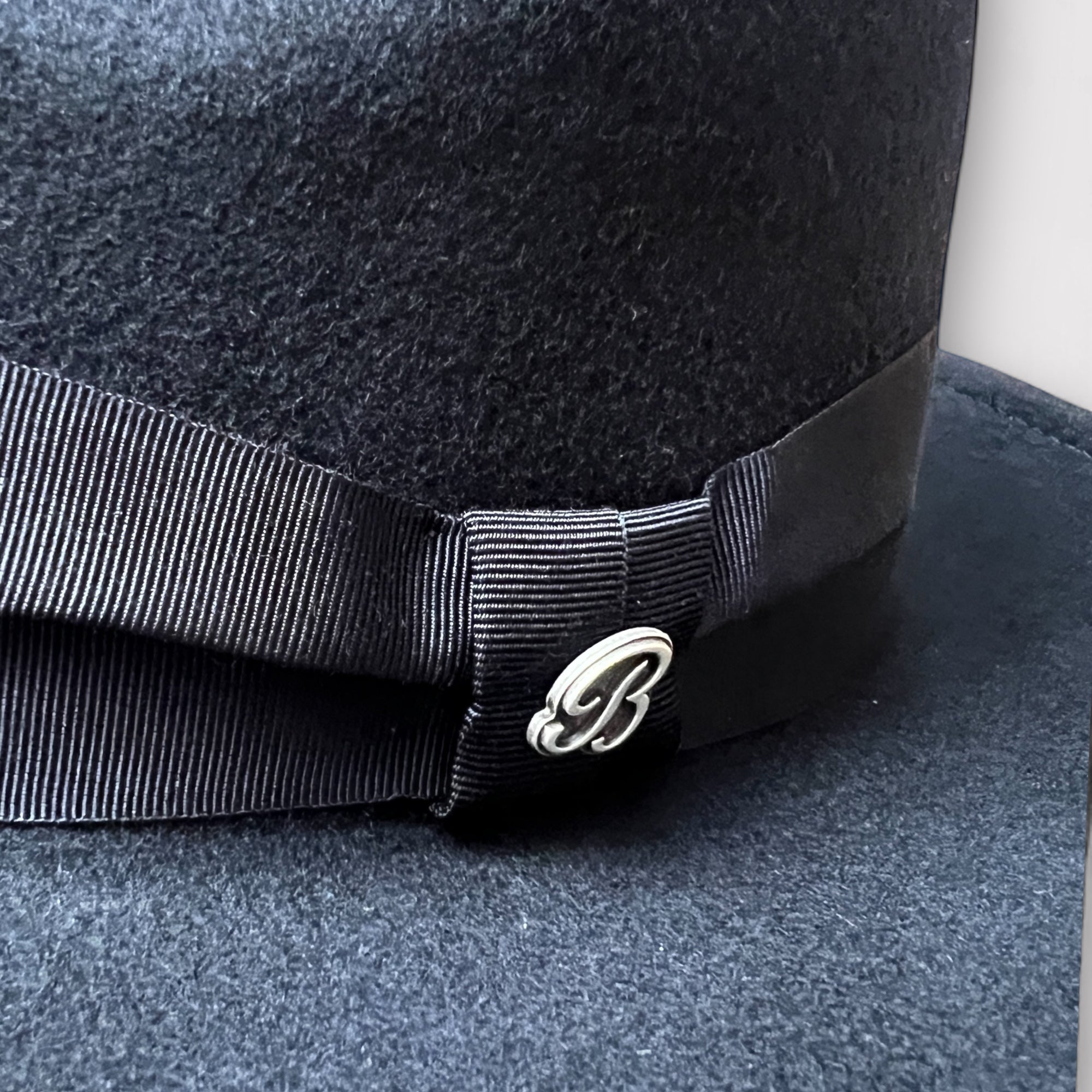 Cappello Fedora Unisex In Feltro Di Lana Extrafine