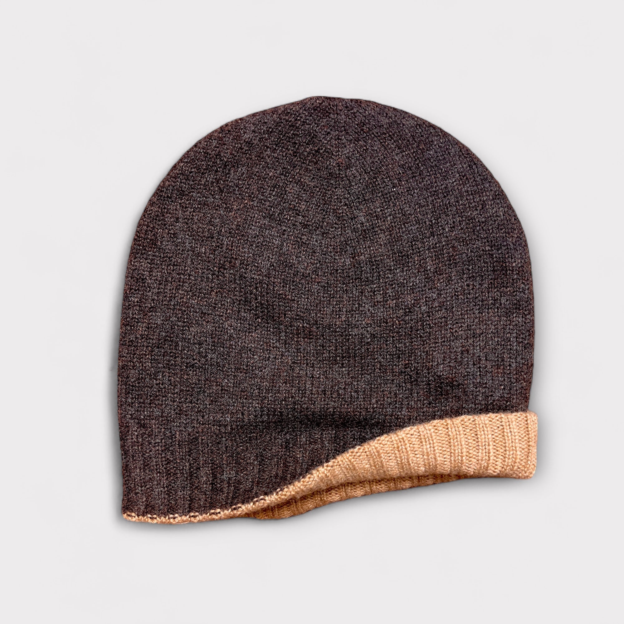 Berretto Reversibile puro Cashmere Riviera Cashmere
