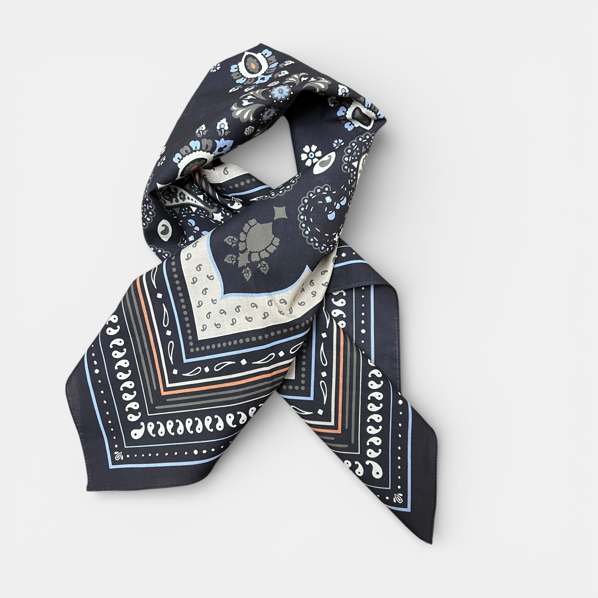 Foulard Unisex 70x70 In Puro Cotone - Cappelleria Bacca