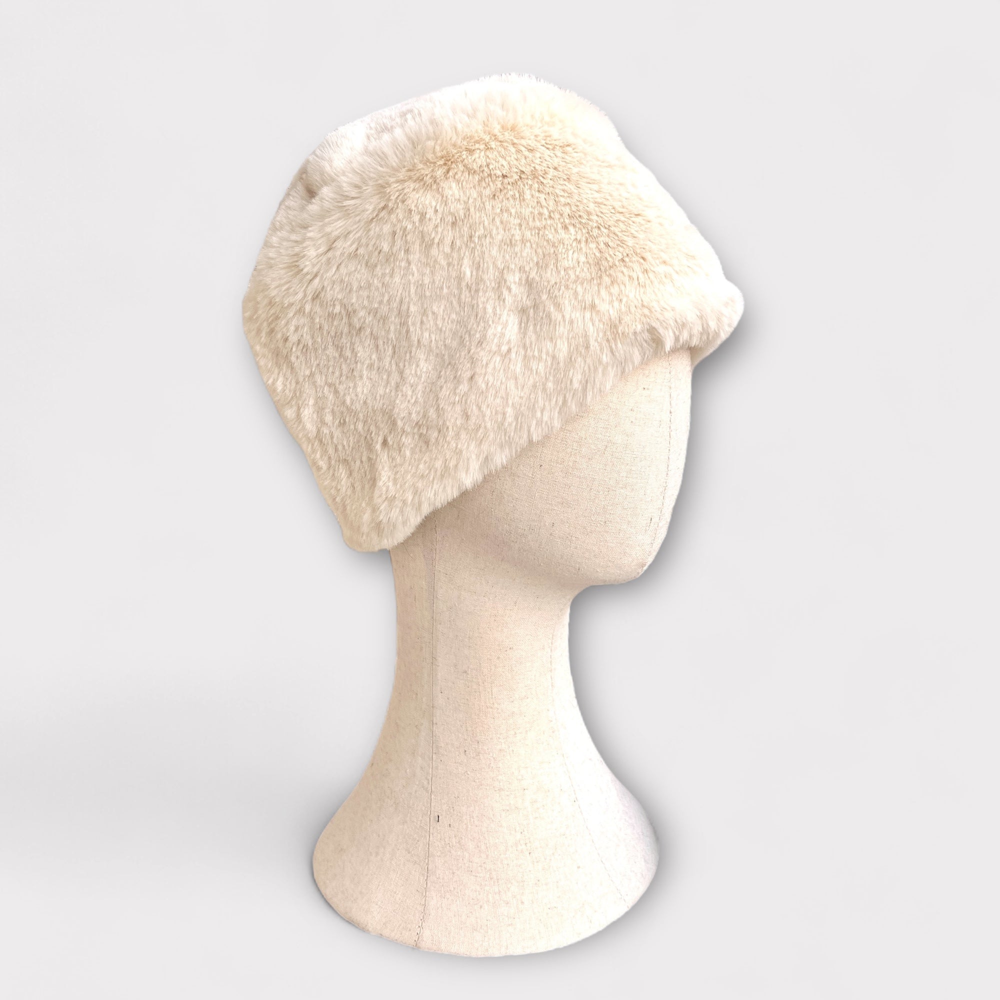 Colbacco Toque Donna Tipo Zarina In Eco Pelliccia Grevi