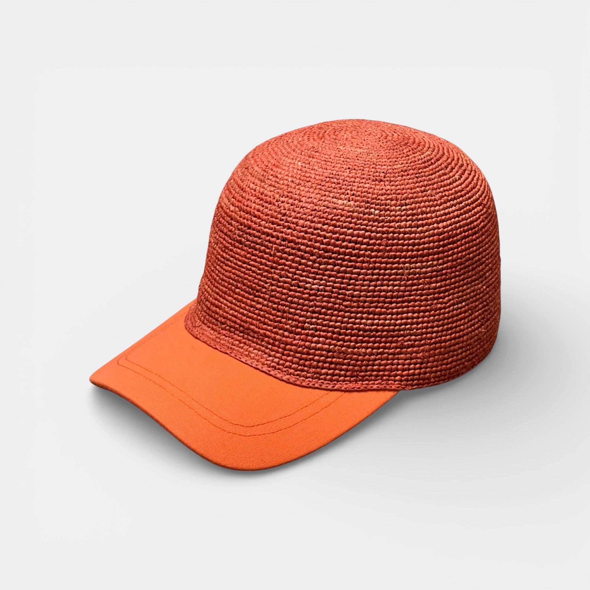 Cappello Baseball Donna Estivo in Paglia Crochet - Cappelleria Bacca