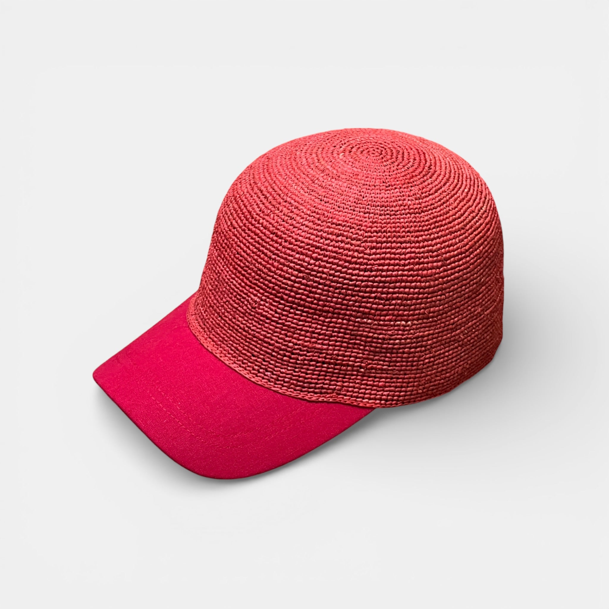 Cappello Baseball Donna Estivo in Paglia Crochet - Cappelleria Bacca