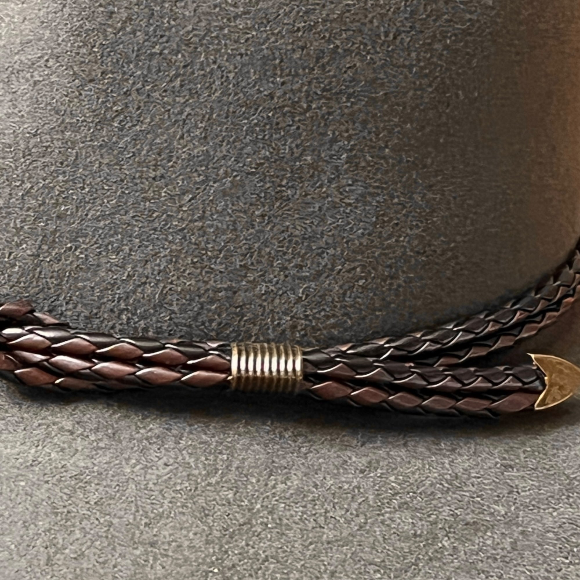 Cappello Country Unisex In Feltro Extra Di Lana Merinos Fango