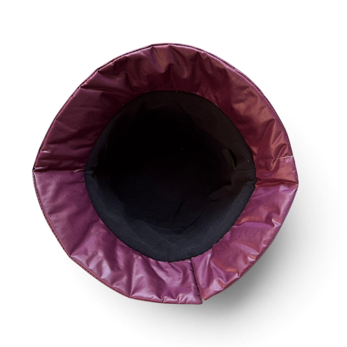 Cappello Bucket Donna Impermeabile Invernale Imbottito - Dettaglio Bottone