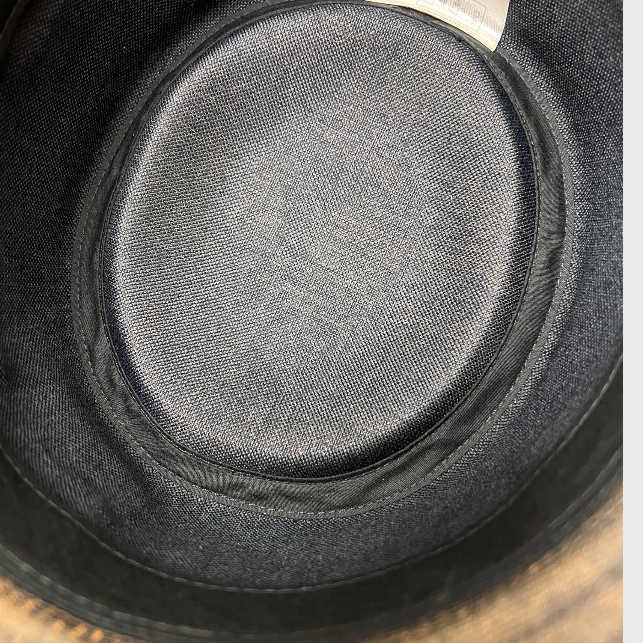 Cappello Pork Pie in Cotone Spalmato effetto Vintage Marrone - Cappelleria Bacca