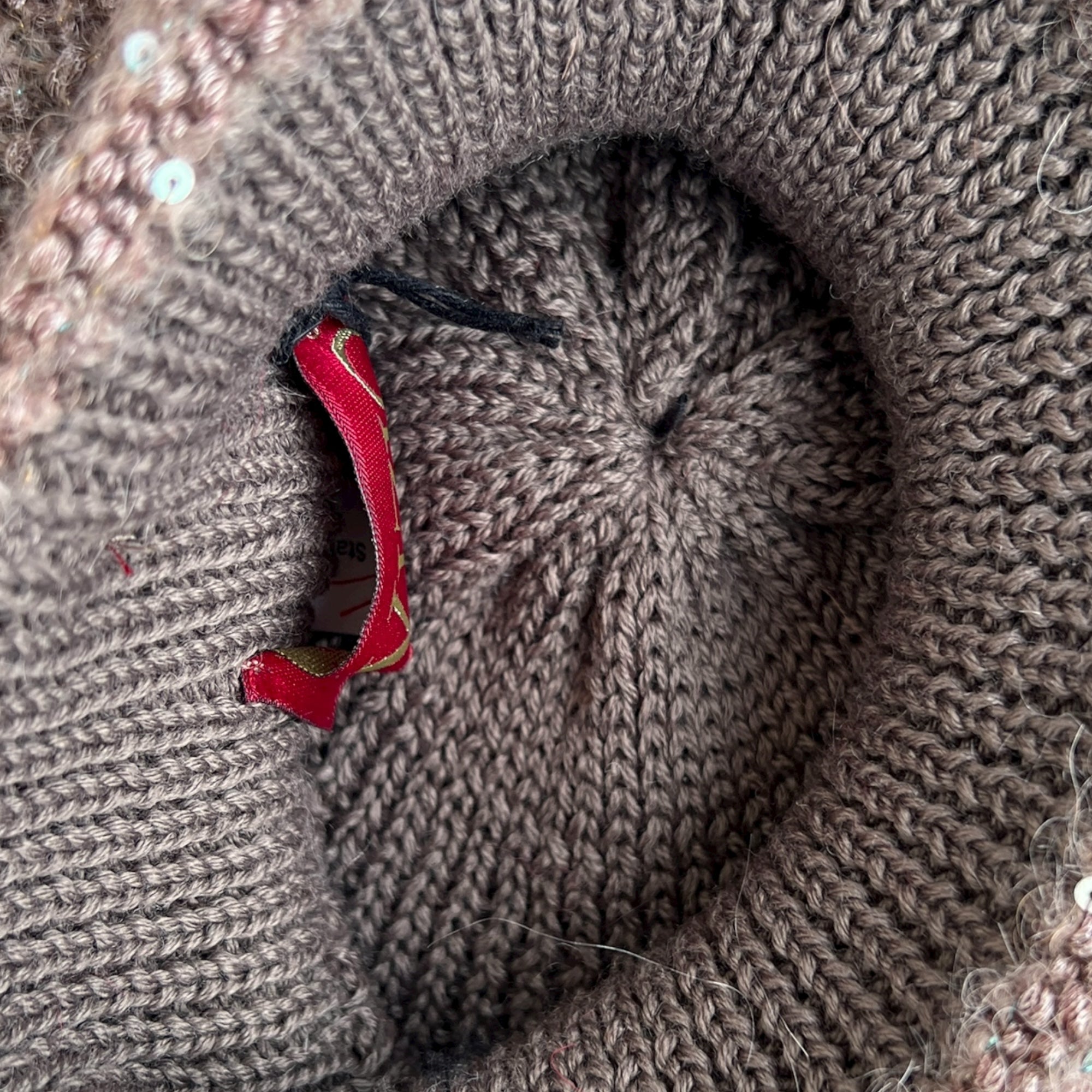 Basco Donna In Maglia Di Mohair E Alpaca Doppiato