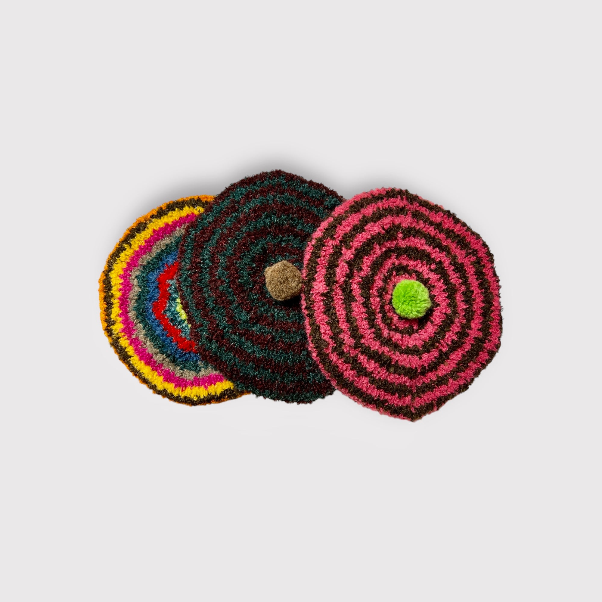 Basco Donna Invernale Pon Pon Grevi Boucle'