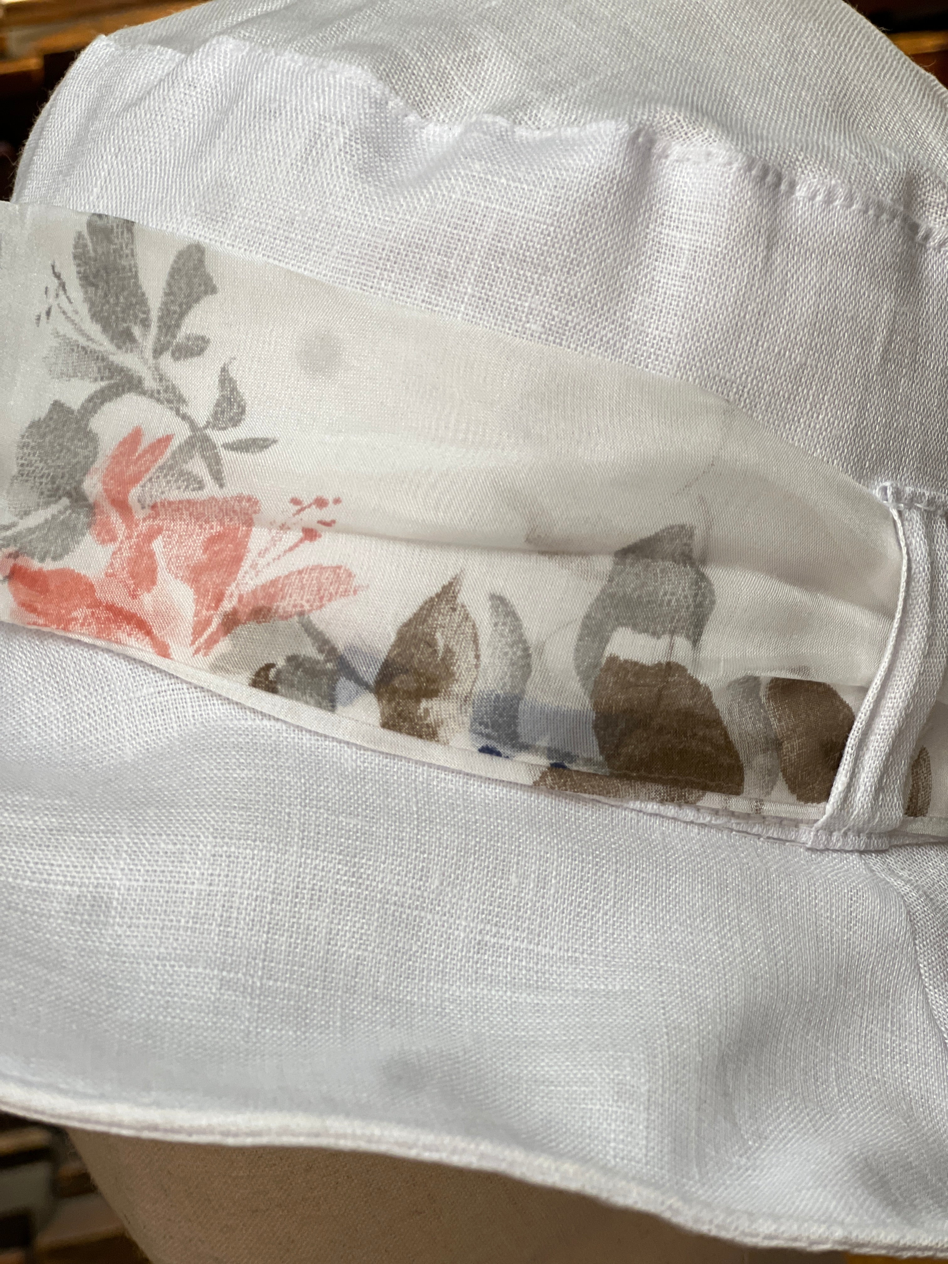 Cappello Donna Estivo in Lino Con Fascia Ala Media - Cappelleria Bacca