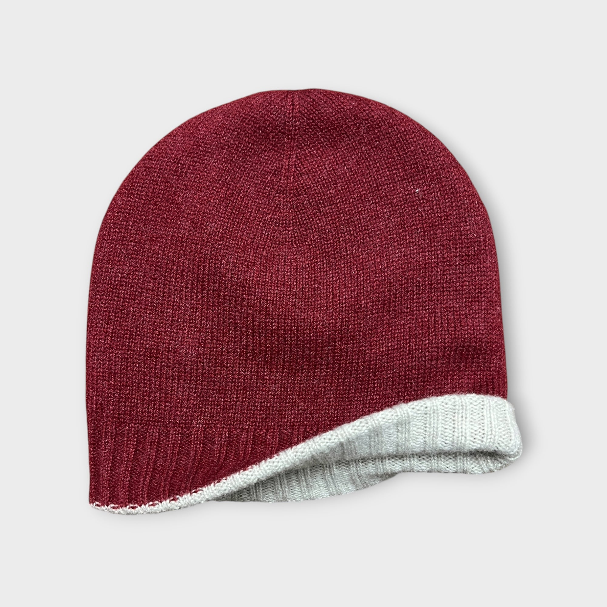 Berretto Reversibile puro Cashmere Riviera Cashmere