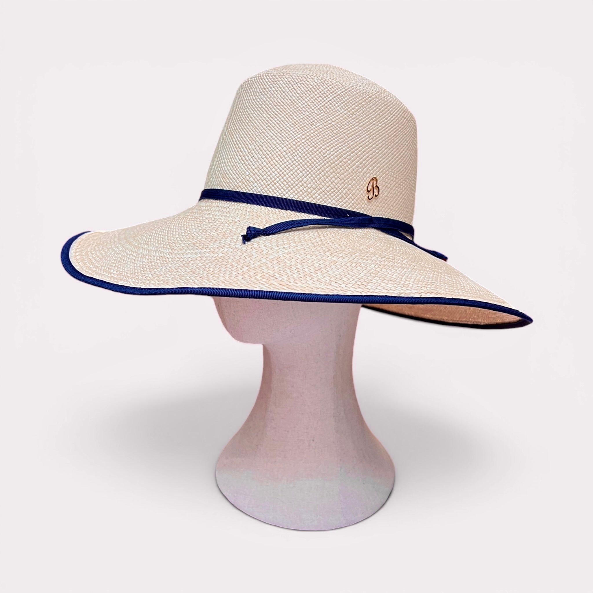 Cappello Donna Panama Originale Ala Larga