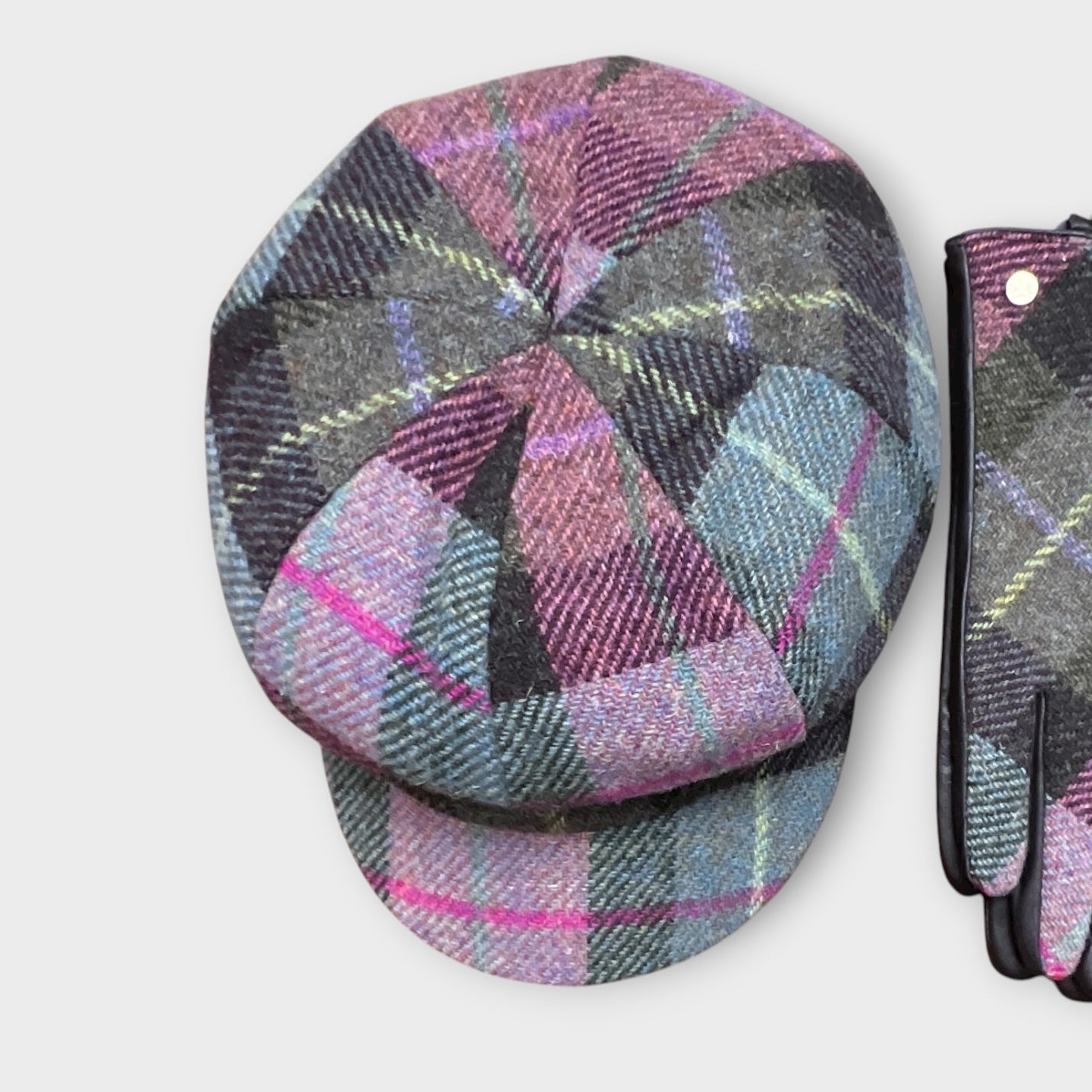 cappello bakerboy unisex in Harris Tweed Failsworth
