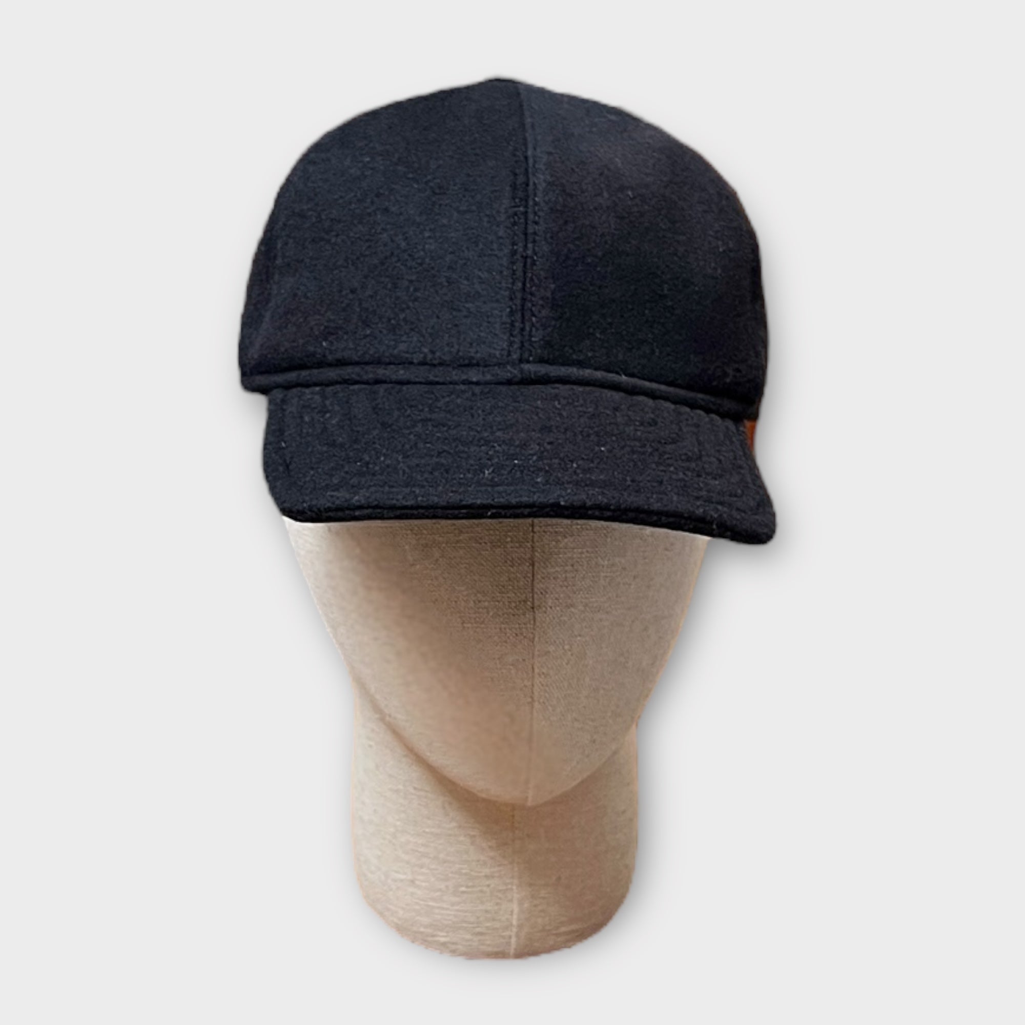 Baseball In Lana Pieghevole E Impermeabile Nero