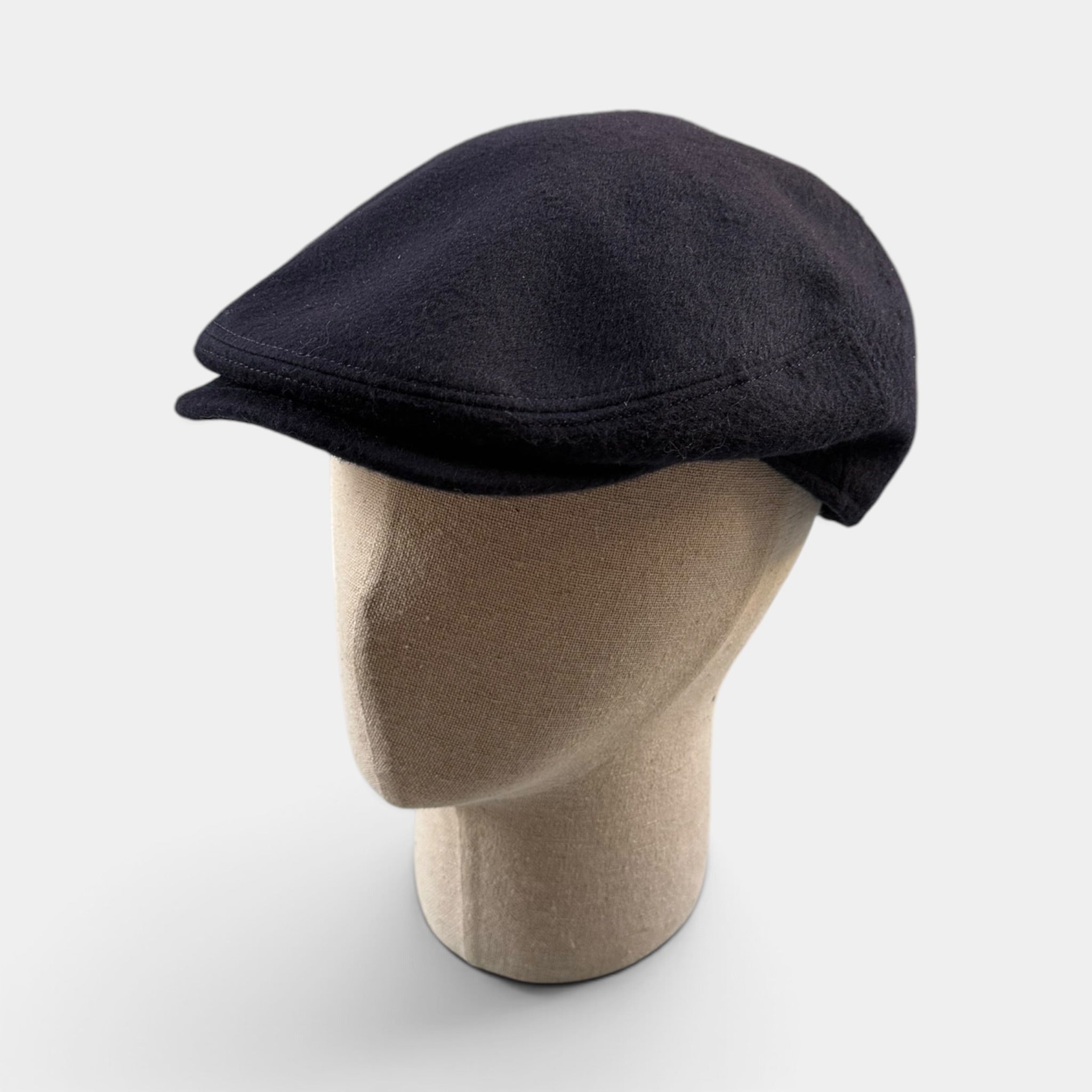 Coppola In Tessuto Di Puro Cashmere Blu Scuro - Alfonso D'Este