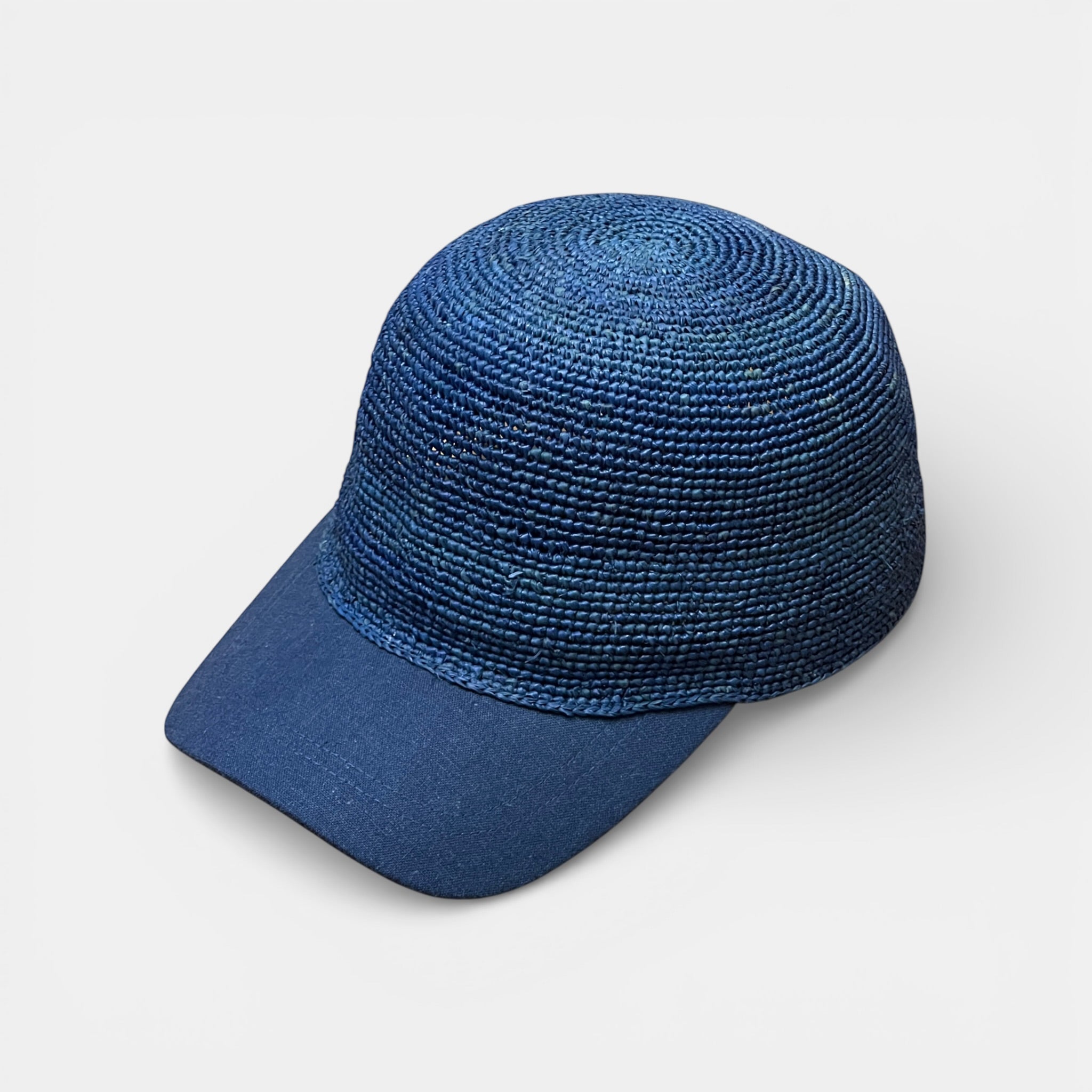 Cappello Baseball Donna Estivo in Paglia Crochet - Cappelleria Bacca