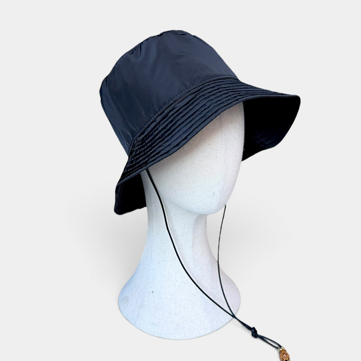 Cappello Bucket Donna Pescatore Impermeabile Con Laccetto Sottogola - Ripiegabile
