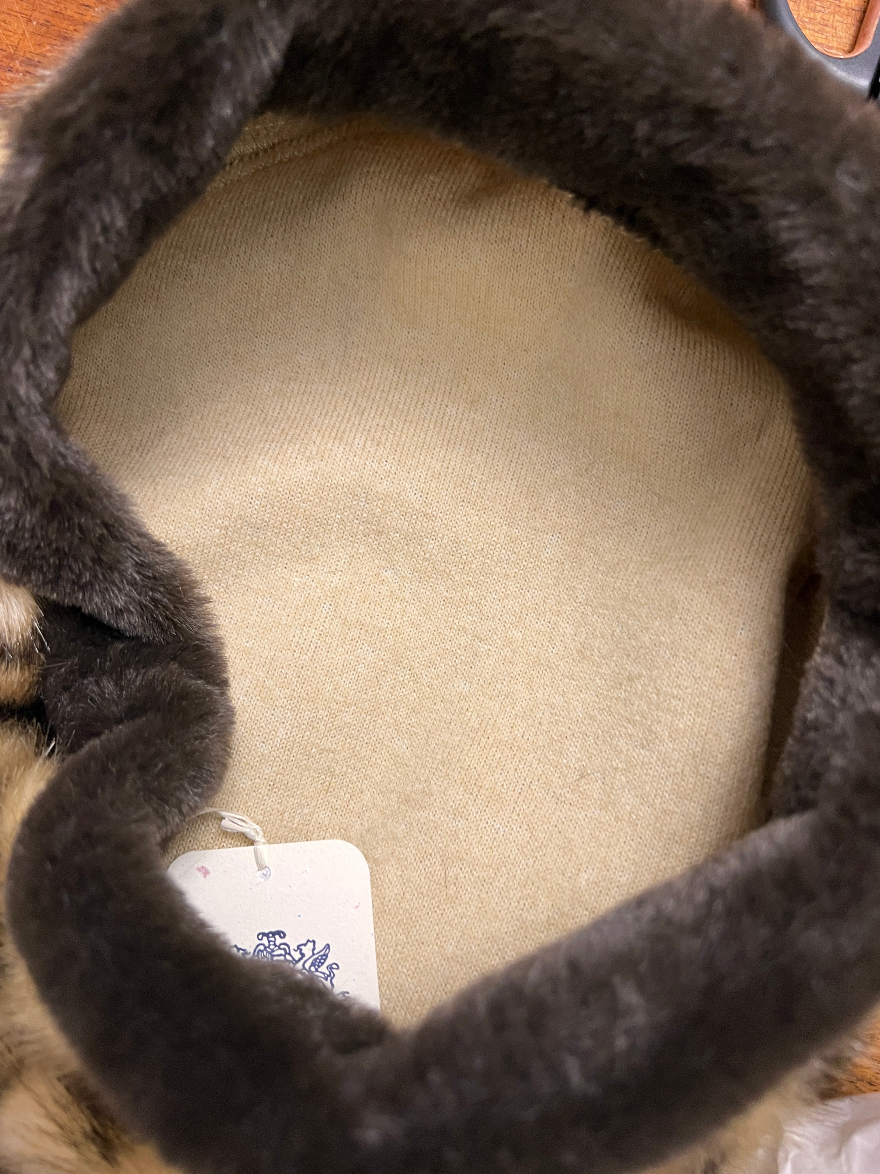 Basco Donna Invernale Grevi In Eco Pelliccia Animalier