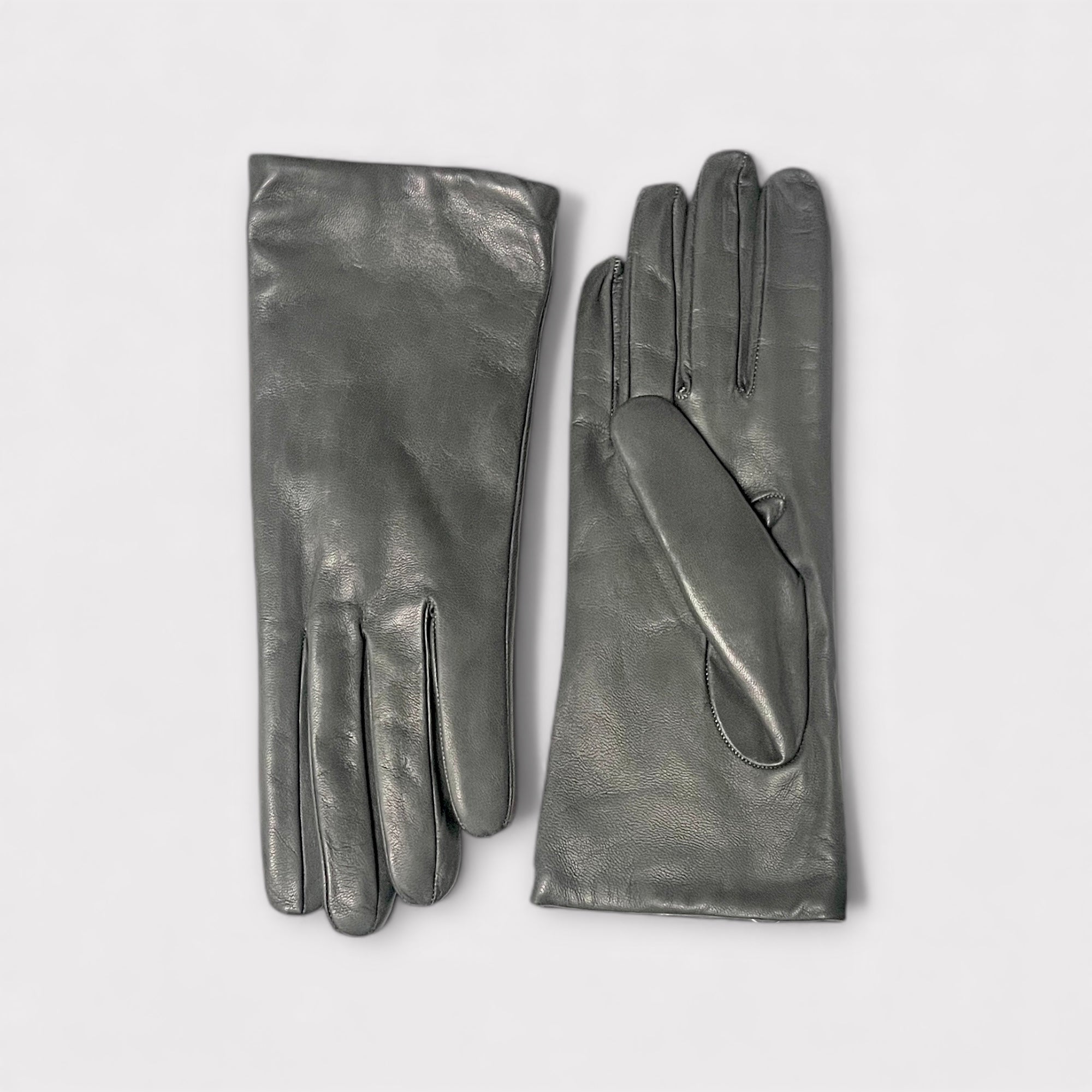 Guanti Donna In Pelle Fodera Cashmere