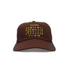 Cappellino Baseball In Cotone Marrone Con Ricamo "Malaysia"  - Visit