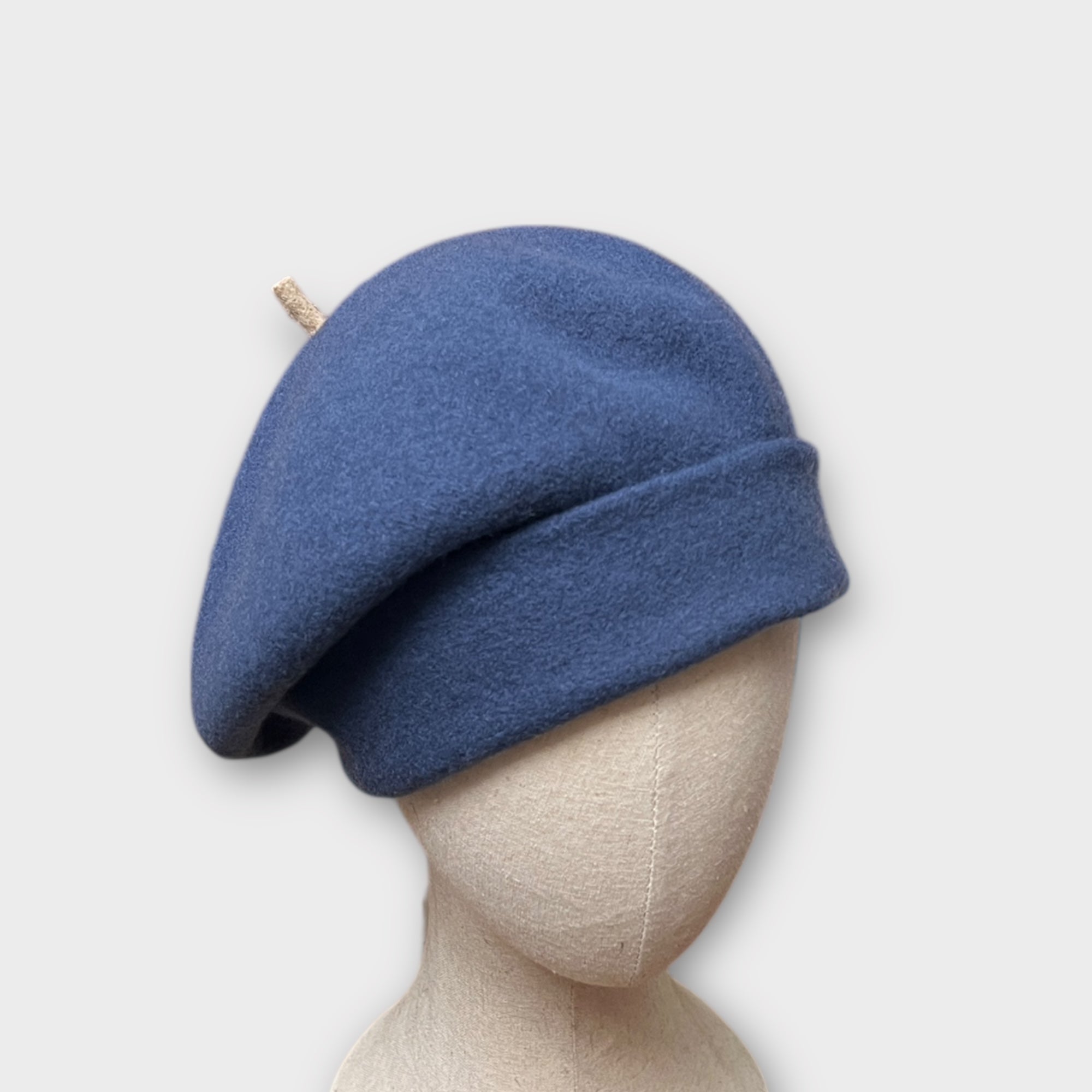 Basco Donna In Panno Di Lana "Roll up Beret Felix" Kopka