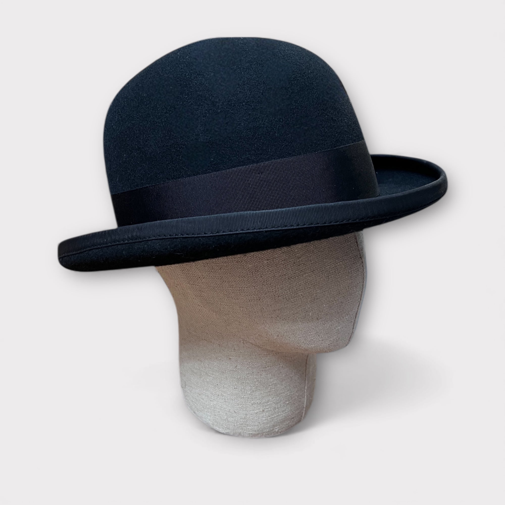 Bombetta In Feltro Di Lana Alta Qualità