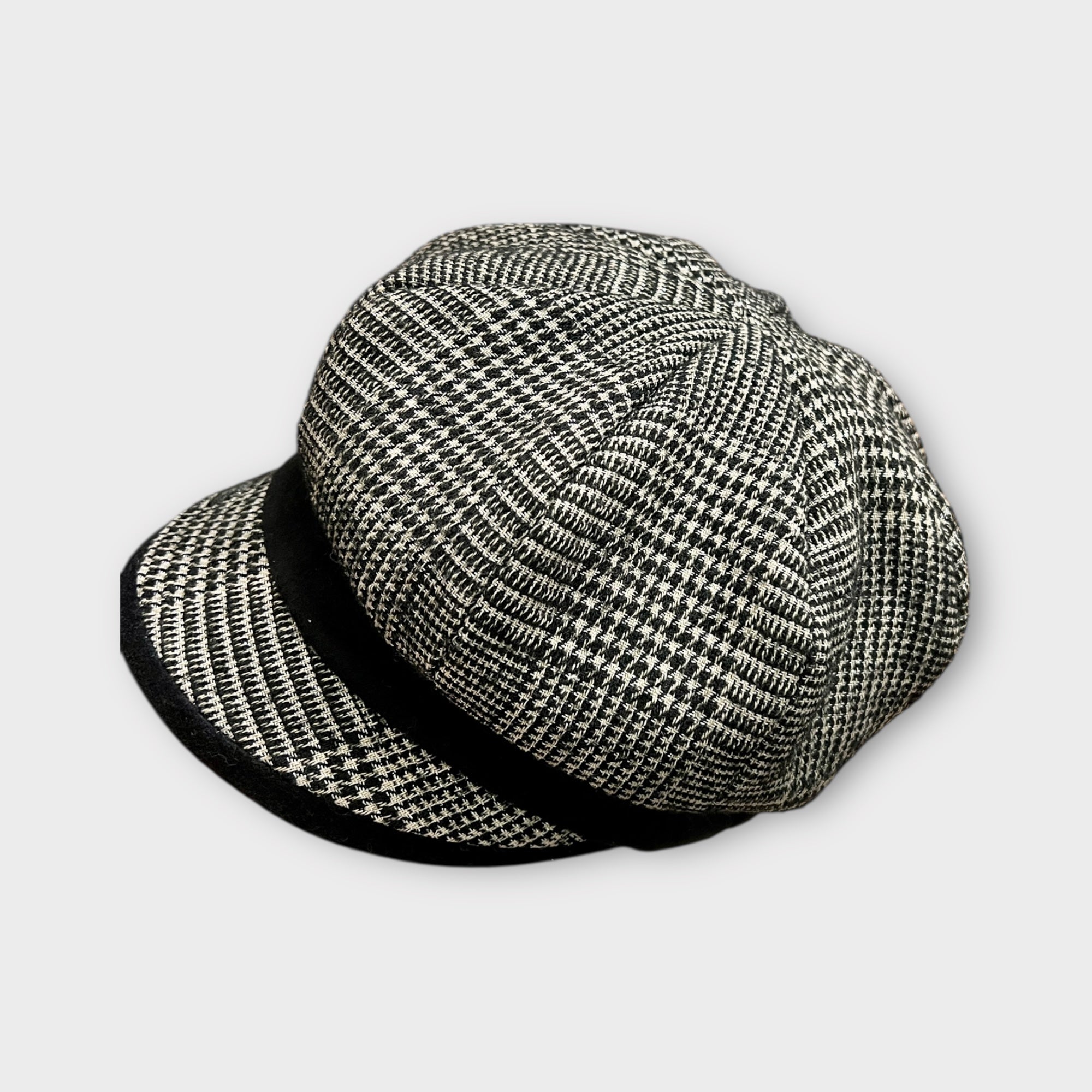 Cappello Invernale Donna Nero Monello Con Visiera