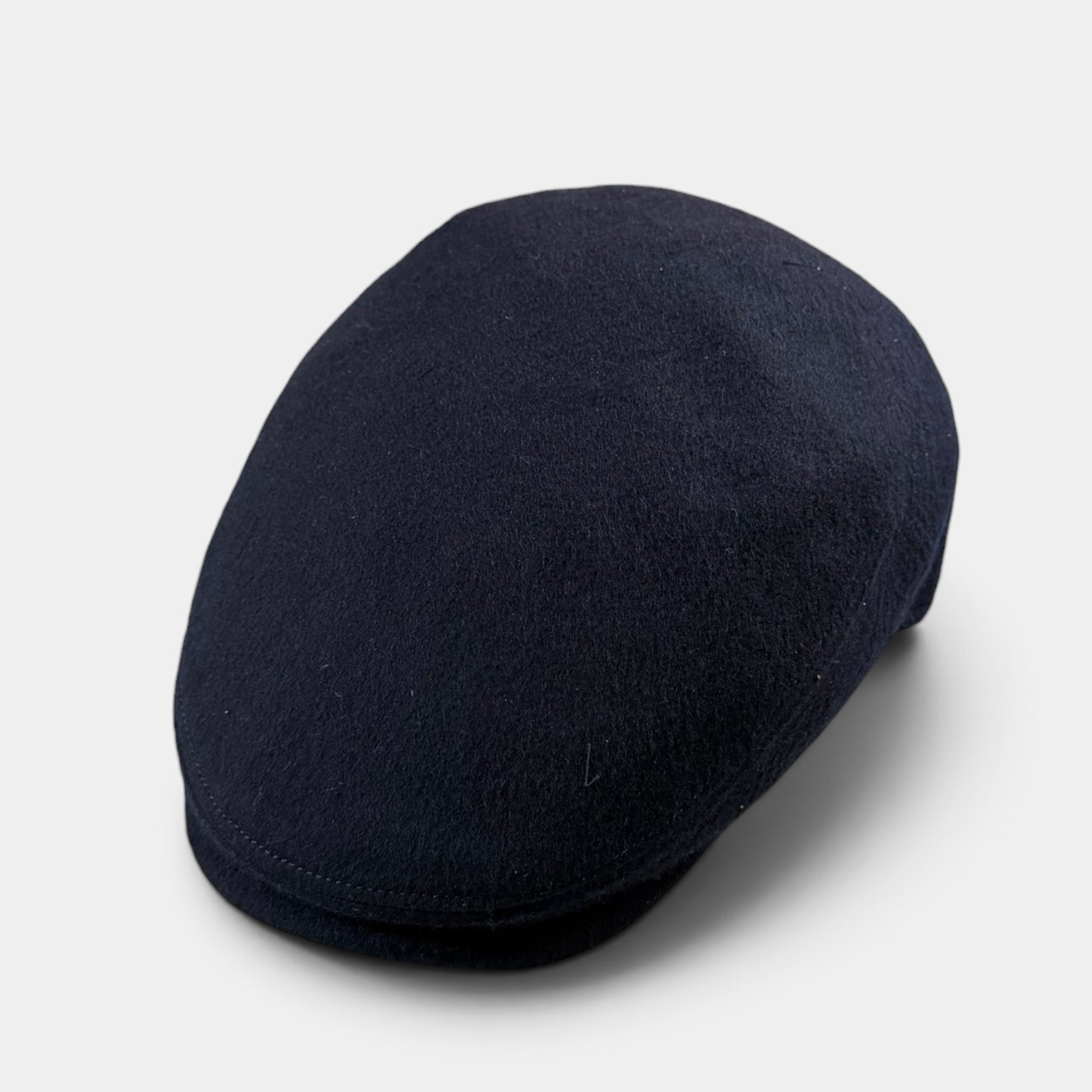Coppola In Tessuto Di Puro Cashmere Blu Scuro - Alfonso D'Este