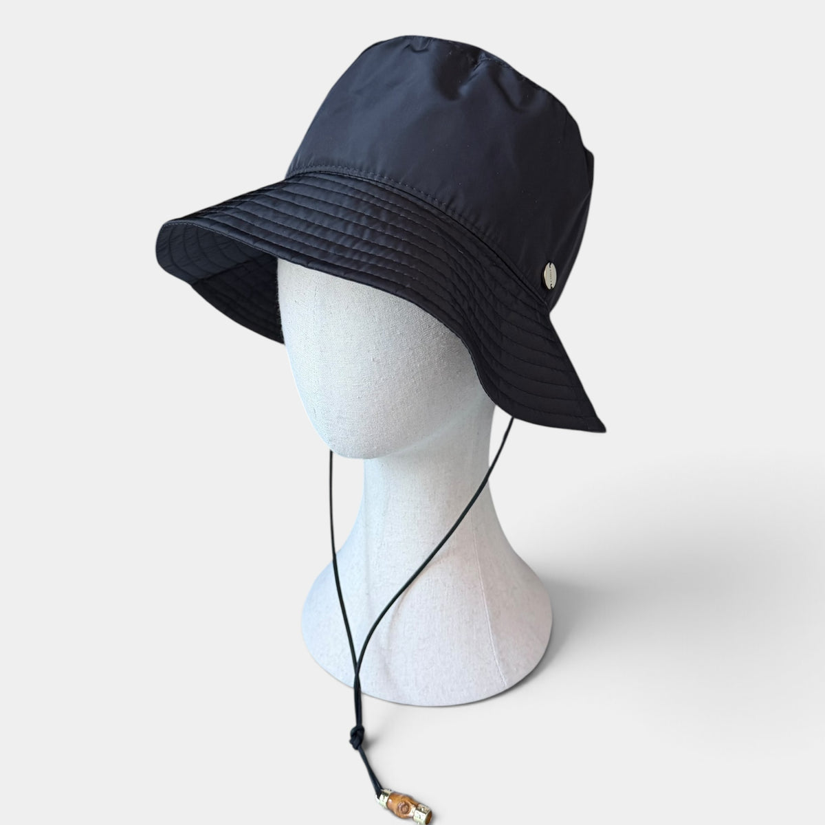 Cappello Bucket Donna Pescatore Impermeabile Con Laccetto Sottogola - Ripiegabile