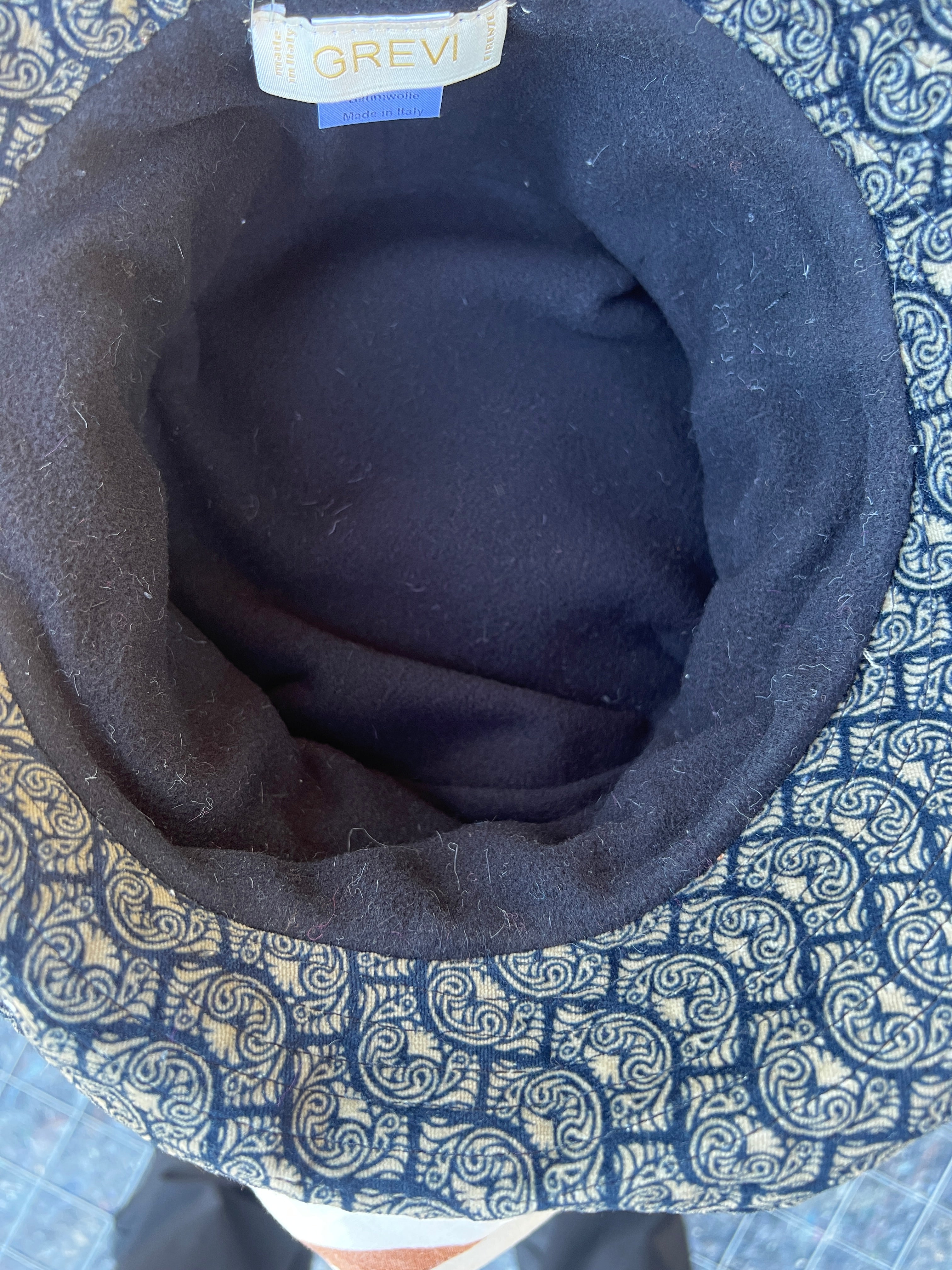 Cappello Donna Invernale In Velluto Patchwork Grevi