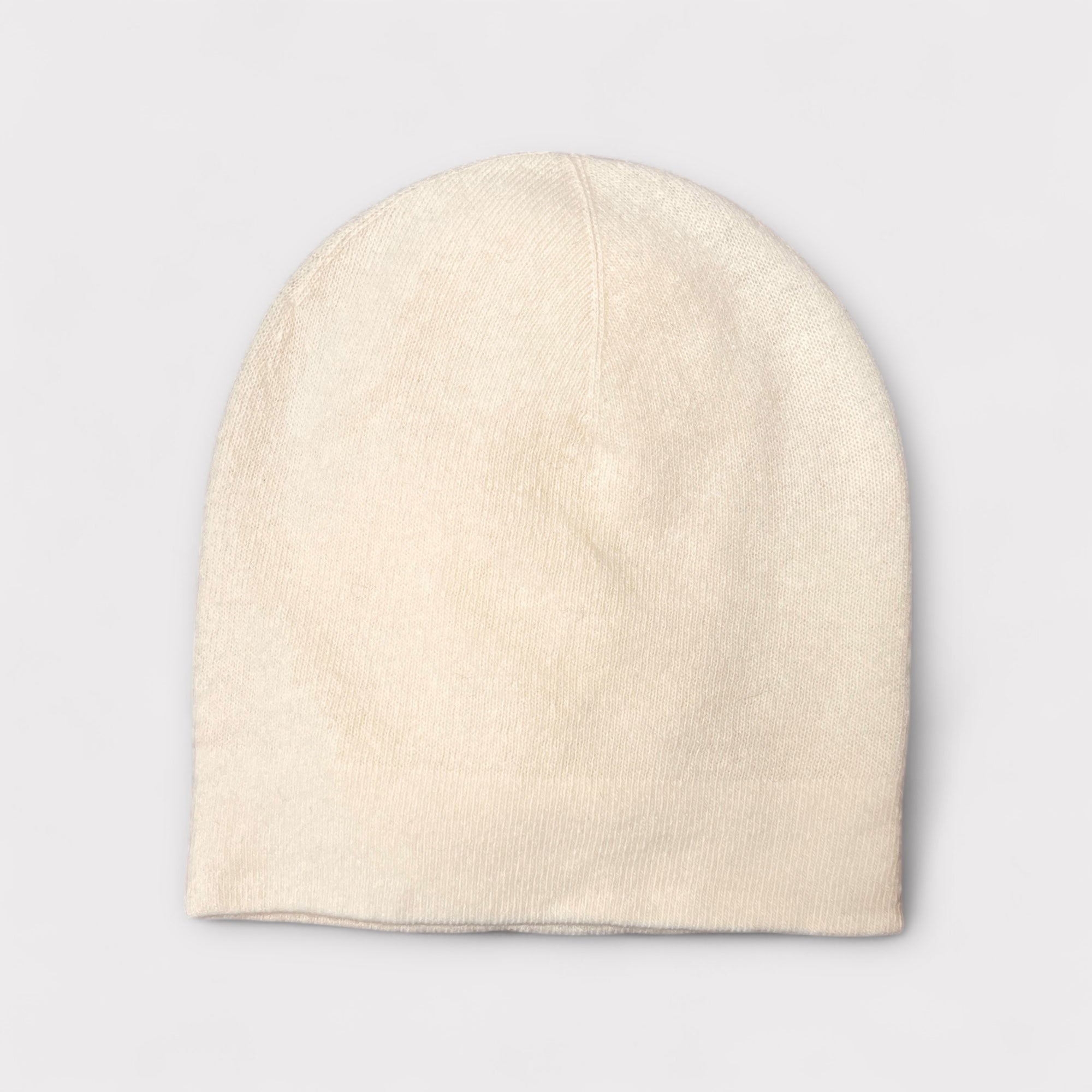 Berretto Beanie Unisex In Pura Lana e Cashmere