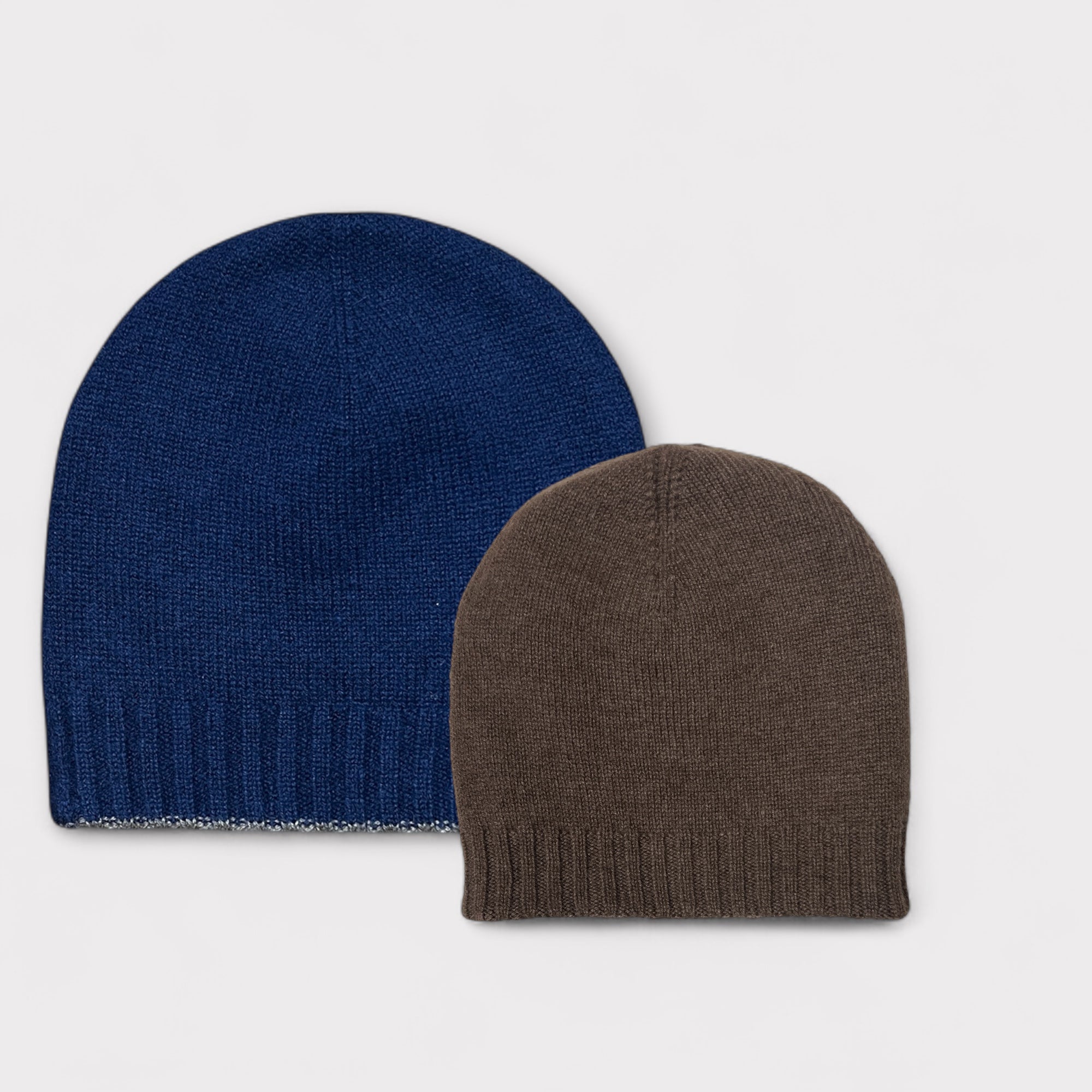 Berretto Reversibile puro Cashmere Riviera Cashmere
