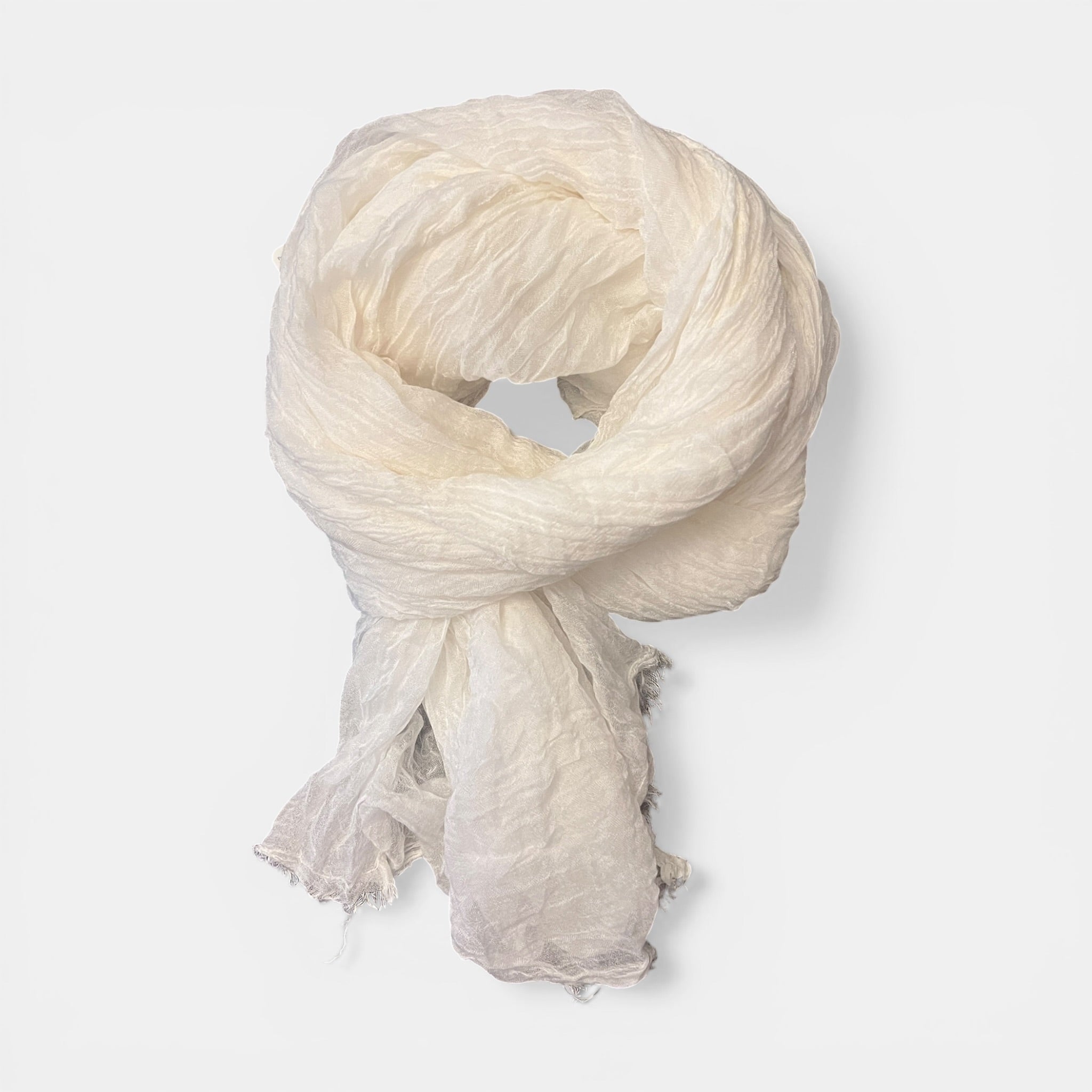 Stola Leggera Estiva In Modal e Seta Tinta Unita 150x190 cm